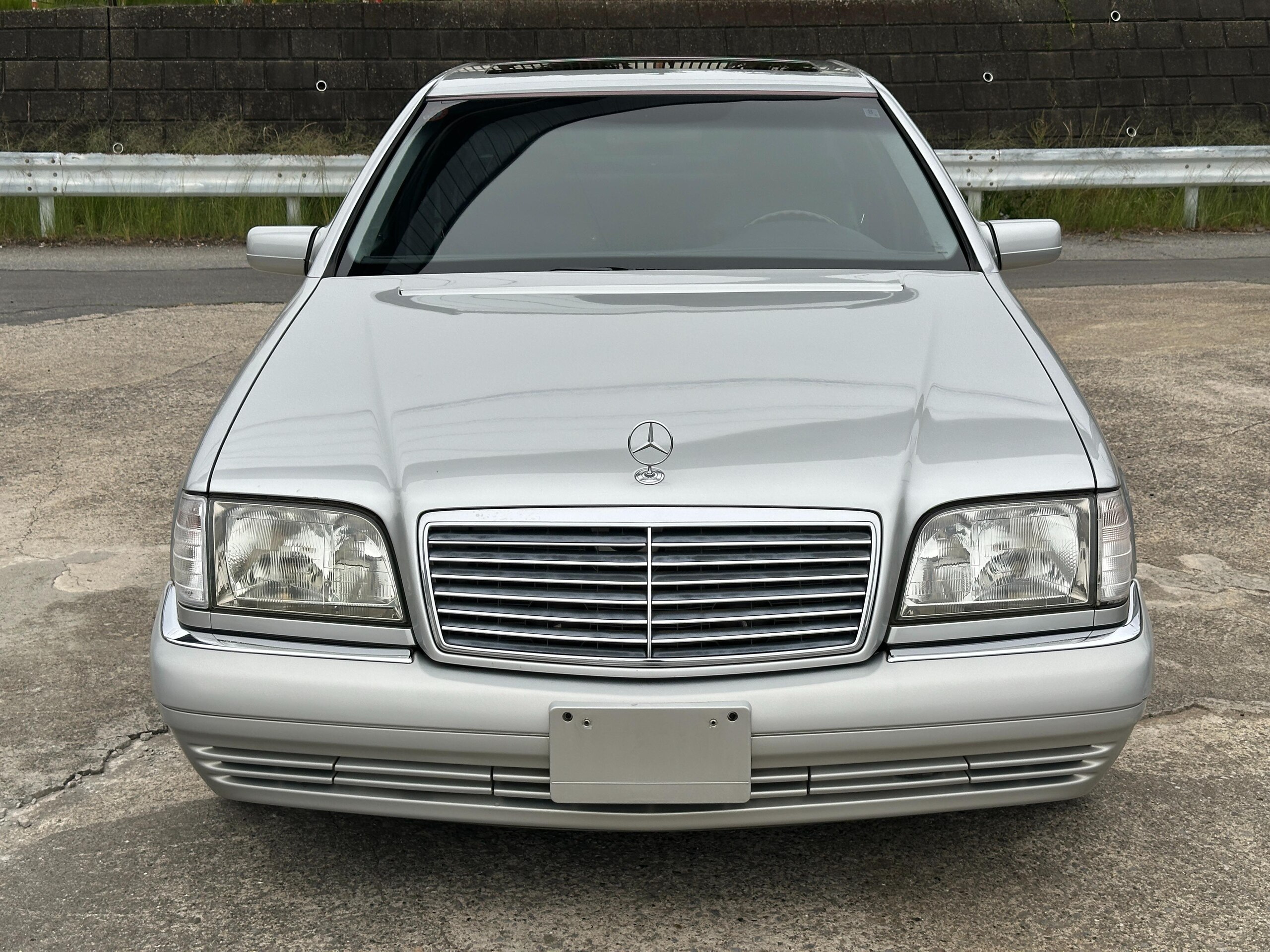 1998 Mercedes-Benz S-Class - メルセデス・ベンツ Sクラス S320 サンルーフ 整備手帳 16インチAW パワーシート 黒革シート 取扱説明書