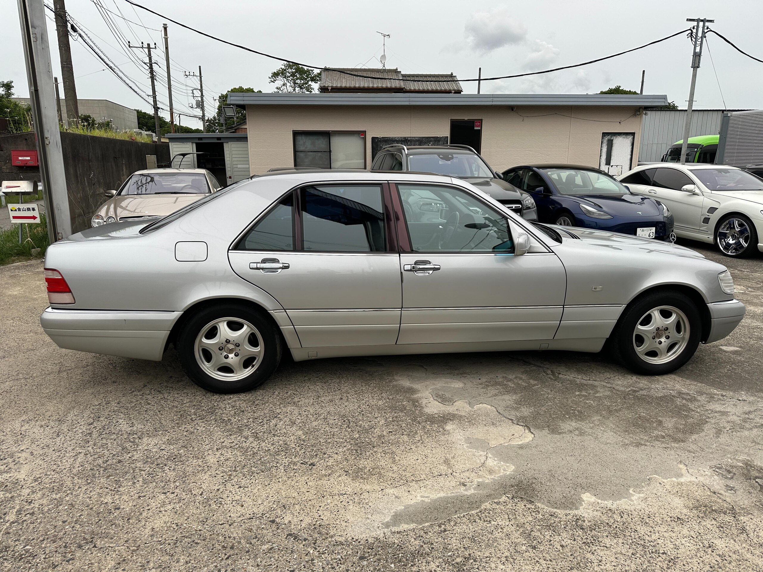 1998 Mercedes-Benz S-Class - メルセデス・ベンツ Sクラス S320 サンルーフ 整備手帳 16インチAW パワーシート 黒革シート 取扱説明書