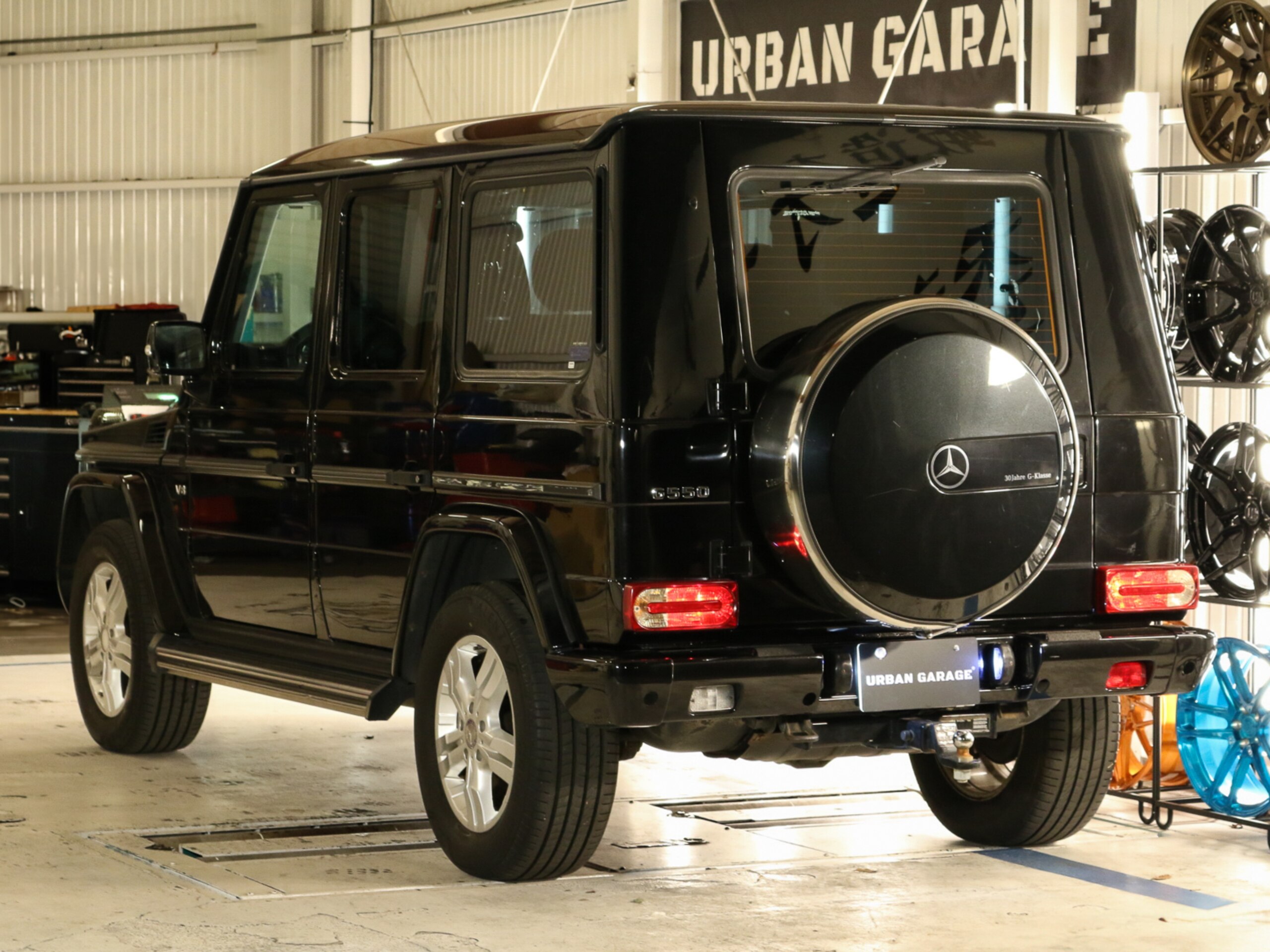 2009 Mercedes-Benz G-Class - メルセデス・ベンツ Gクラス G550 ロング 4WD V8 5.46L サンルーフ 副変速機付 デフロック ETC TV DVD Bluetooth. ナビ Wエアコン