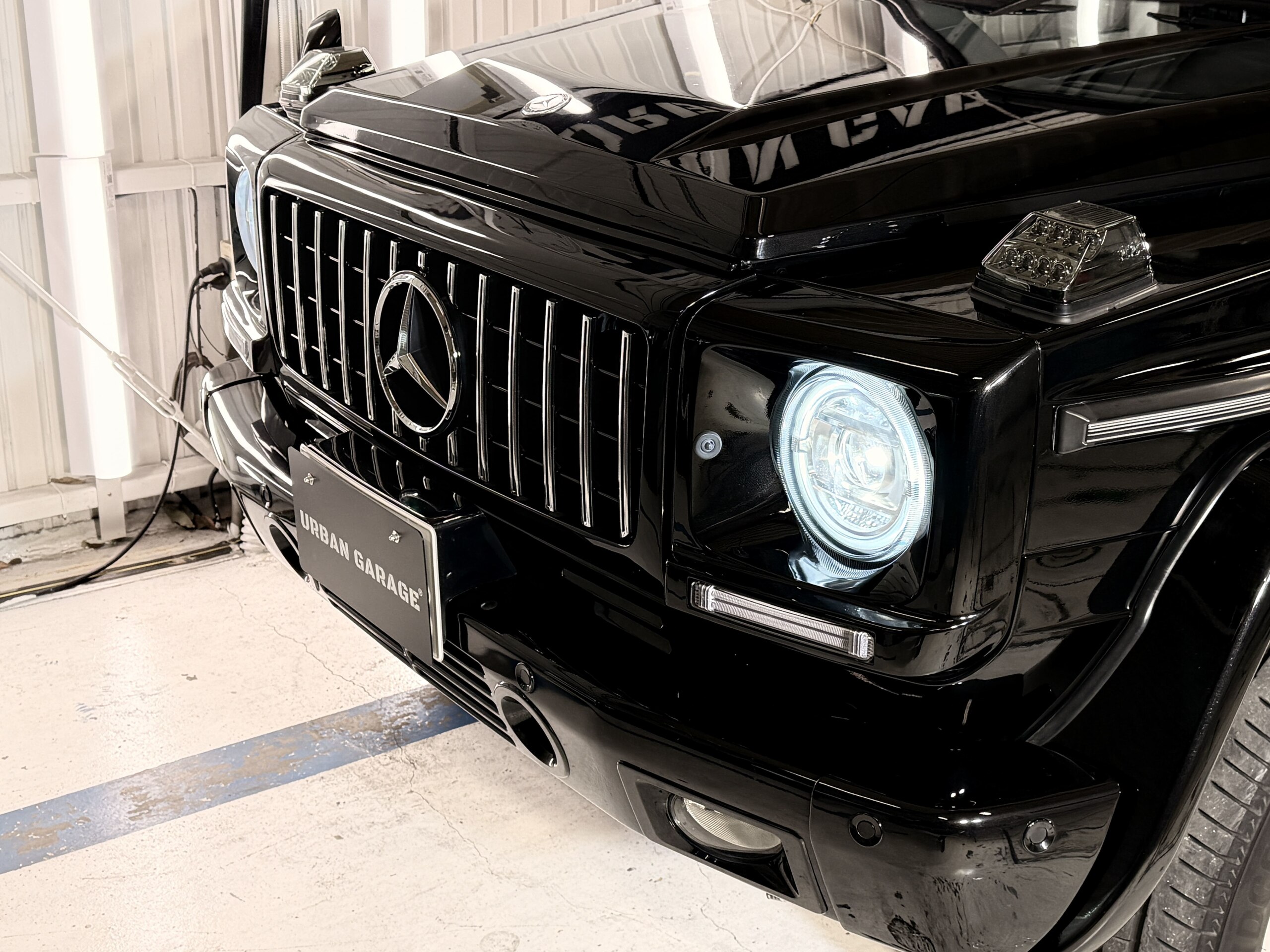 2009 Mercedes-Benz G-Class - メルセデス・ベンツ Gクラス G550 ロング 4WD V8 5.46L サンルーフ 副変速機付 デフロック ETC TV DVD Bluetooth. ナビ Wエアコン