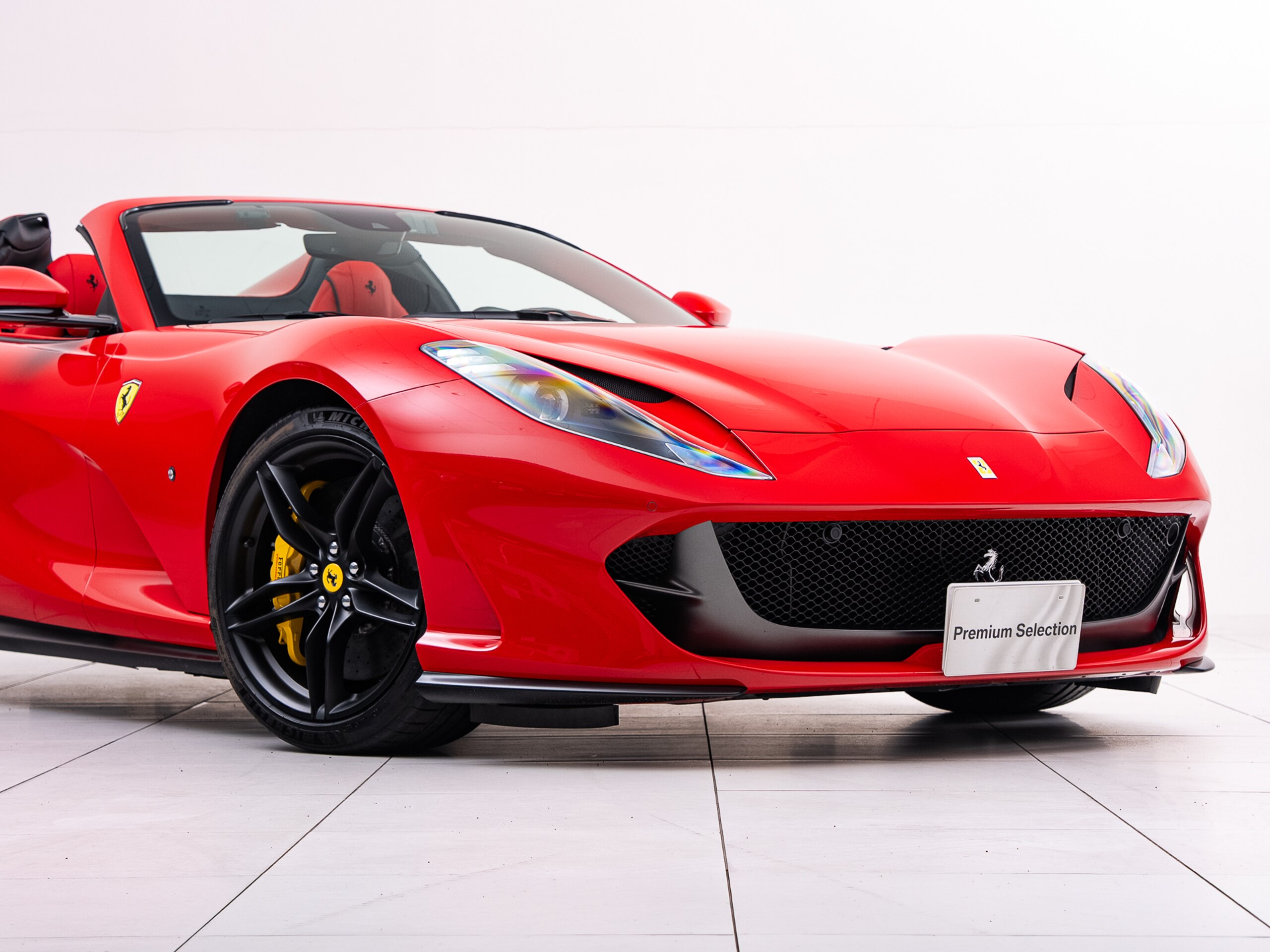 2021 Ferrari 812GTS - フェラーリ 812GTS F1 DCT 保証付 正規ディーラー車 フロントサスペンションリフター パーキングカメラ パッセンジャーディスプレイ カーボンファイバーステアリング+LED ドアパネルカラードレザーリクエスト JBLハイパワーオーディオ
