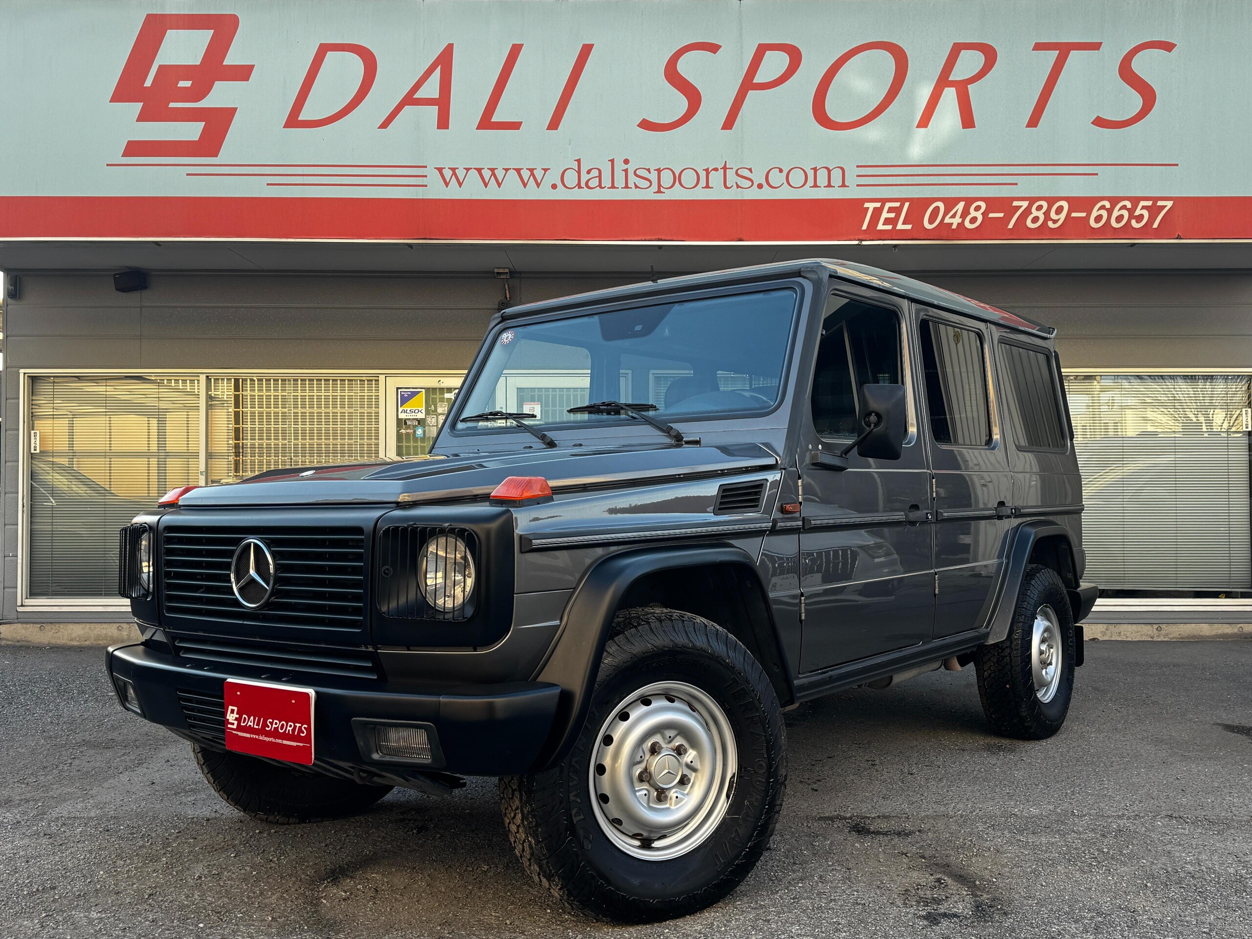 2006 Mercedes-Benz G-Class - メルセデス・ベンツ Gクラス G320 ロング 4WD W460純正ファブリックインテリア W460純正スチールホイール W460ドアミラー サイドステップレス仕様 アンスラサイトグレー