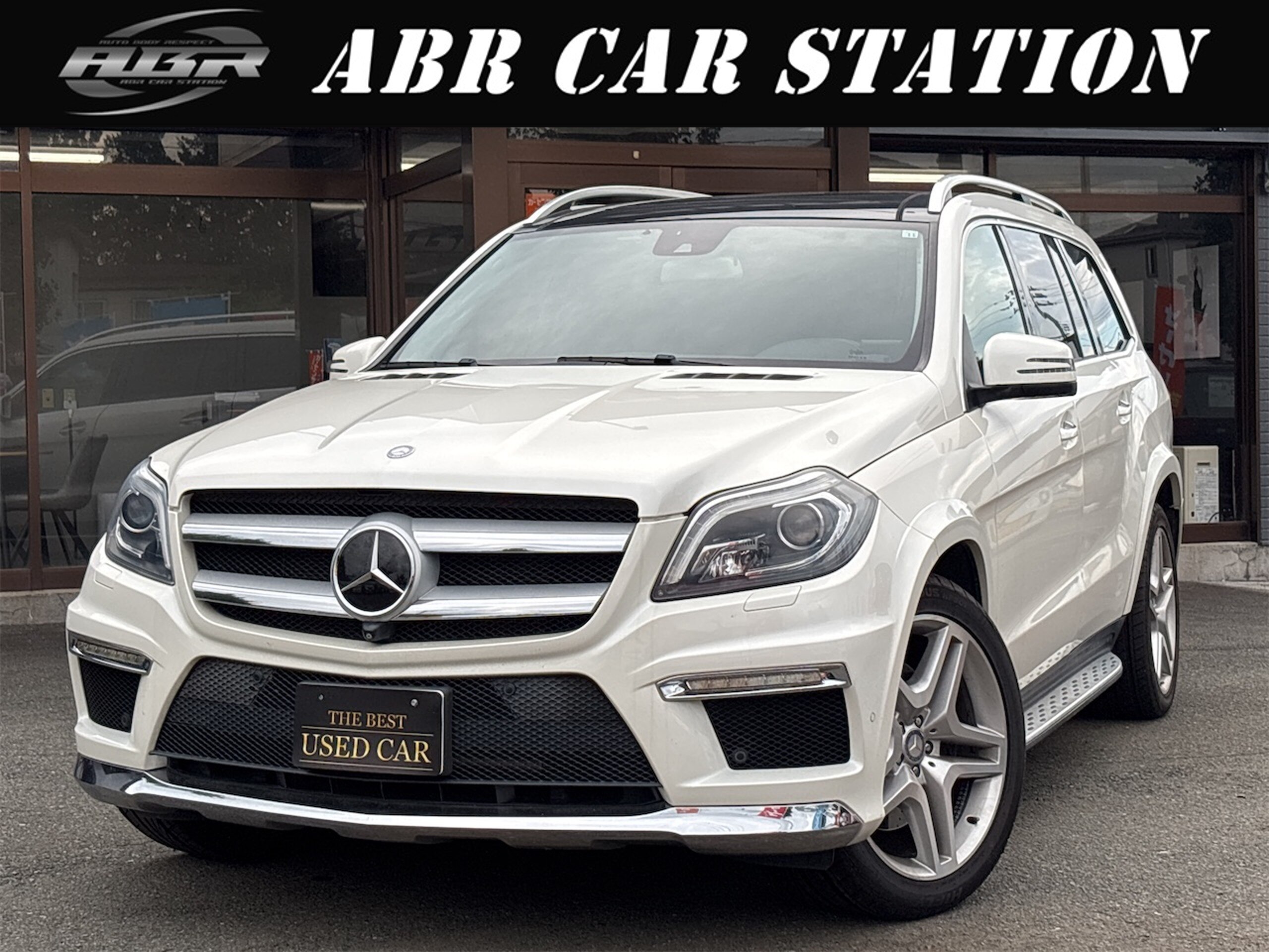 2014 Mercedes-Benz GLClass - メルセデス・ベンツ GLクラス GL550 4マチック AMGエクスクルーシブパッケージ 4WD 左ハンドル/ドライブレコーダー/バックカメラ/クリアランスソナー/オートクルーズコントロール/パワーシート/サンルーフ/ナビ/TV/オートライト/HID/ヘッドライトウォッシャー