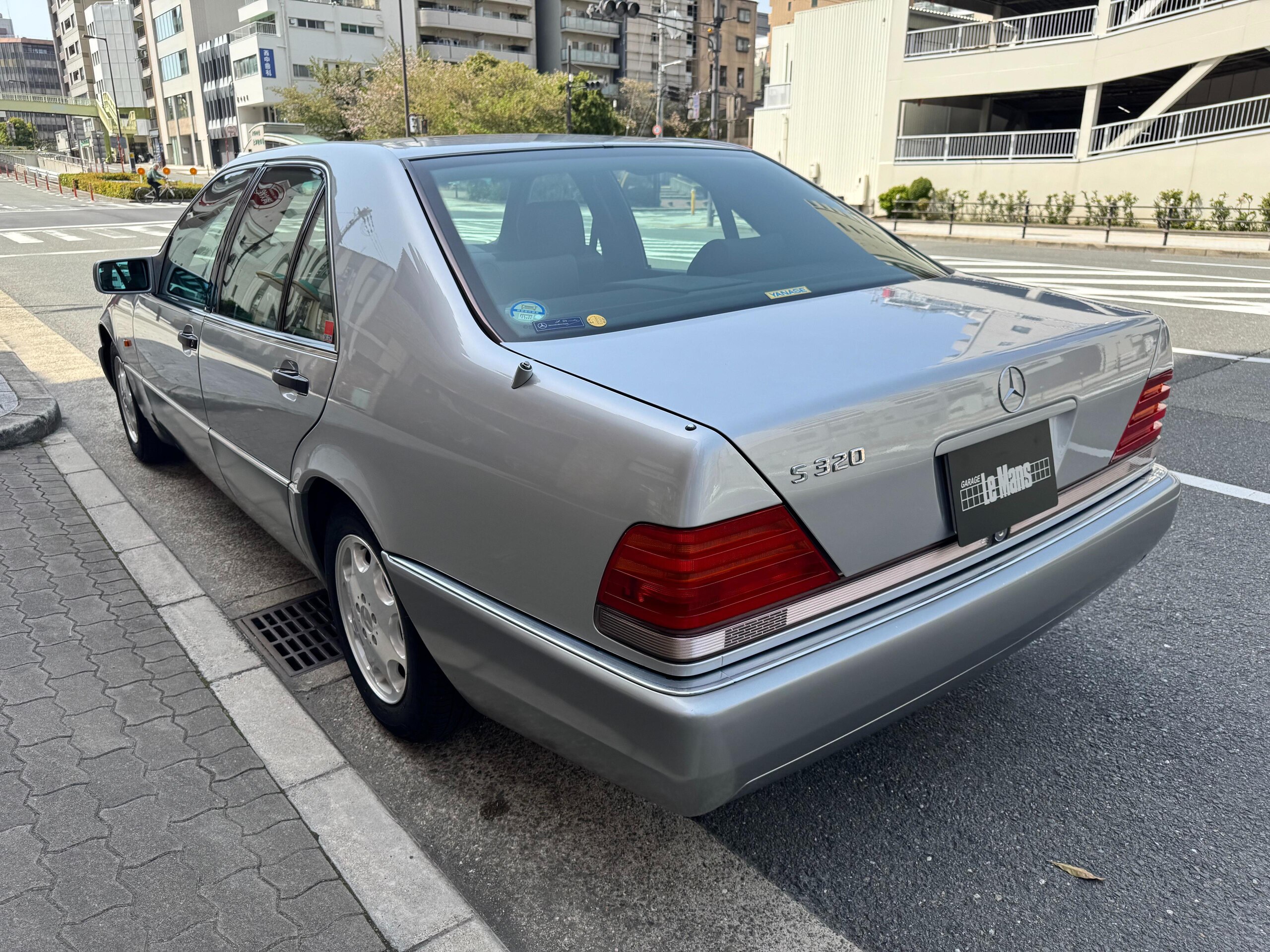 1993 Mercedes-Benz S-Class - メルセデス・ベンツ Sクラス S320 左H ディーラー車 サンルーフ 黒革 ETC 純正ホイール 記録簿 取扱説明書
