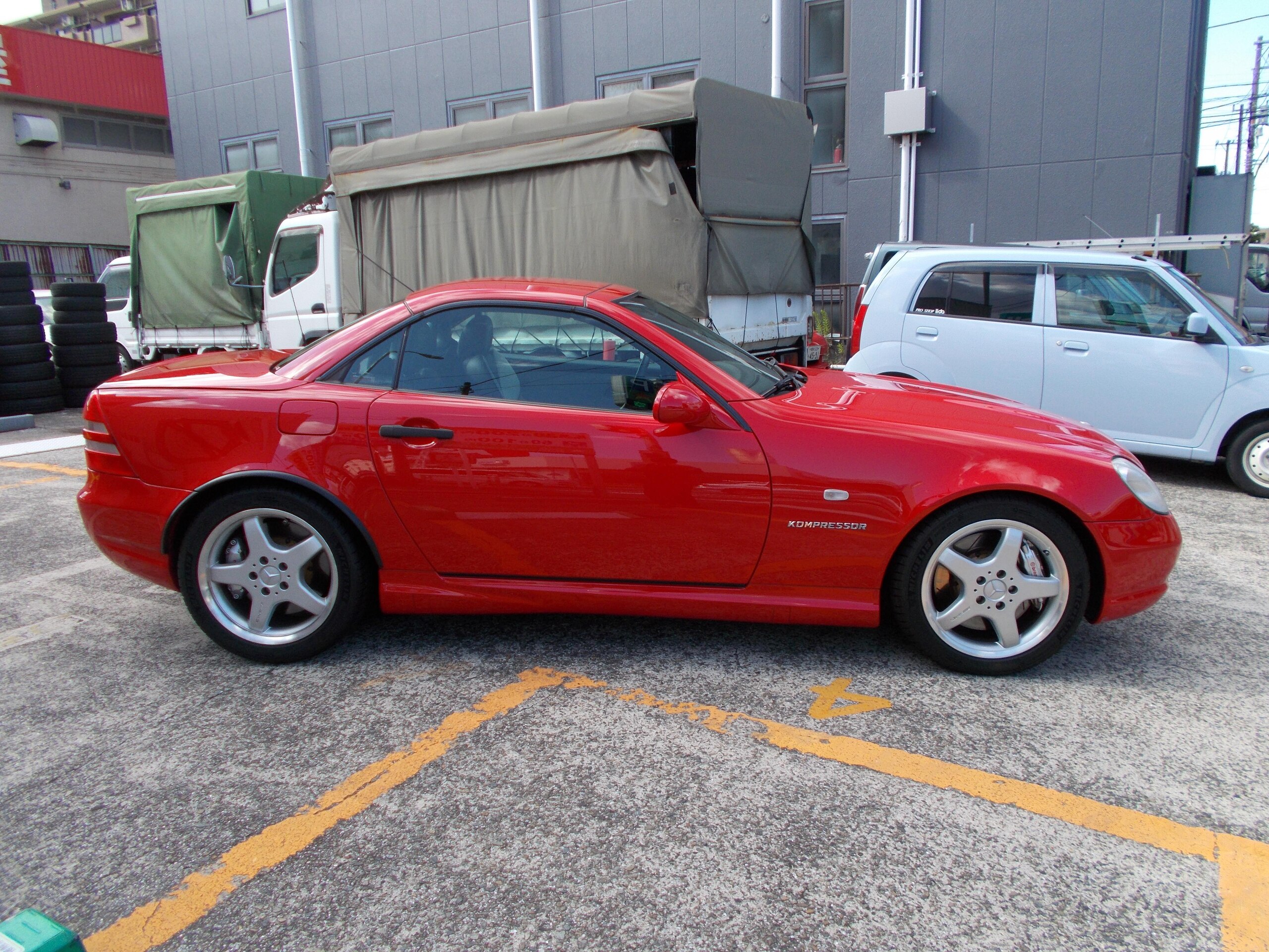 1999 Mercedes-Benz SLKClass - メルセデス・ベンツ SLKクラス SLK230 コンプレッサー ワンオーナー AMGホイール 左H