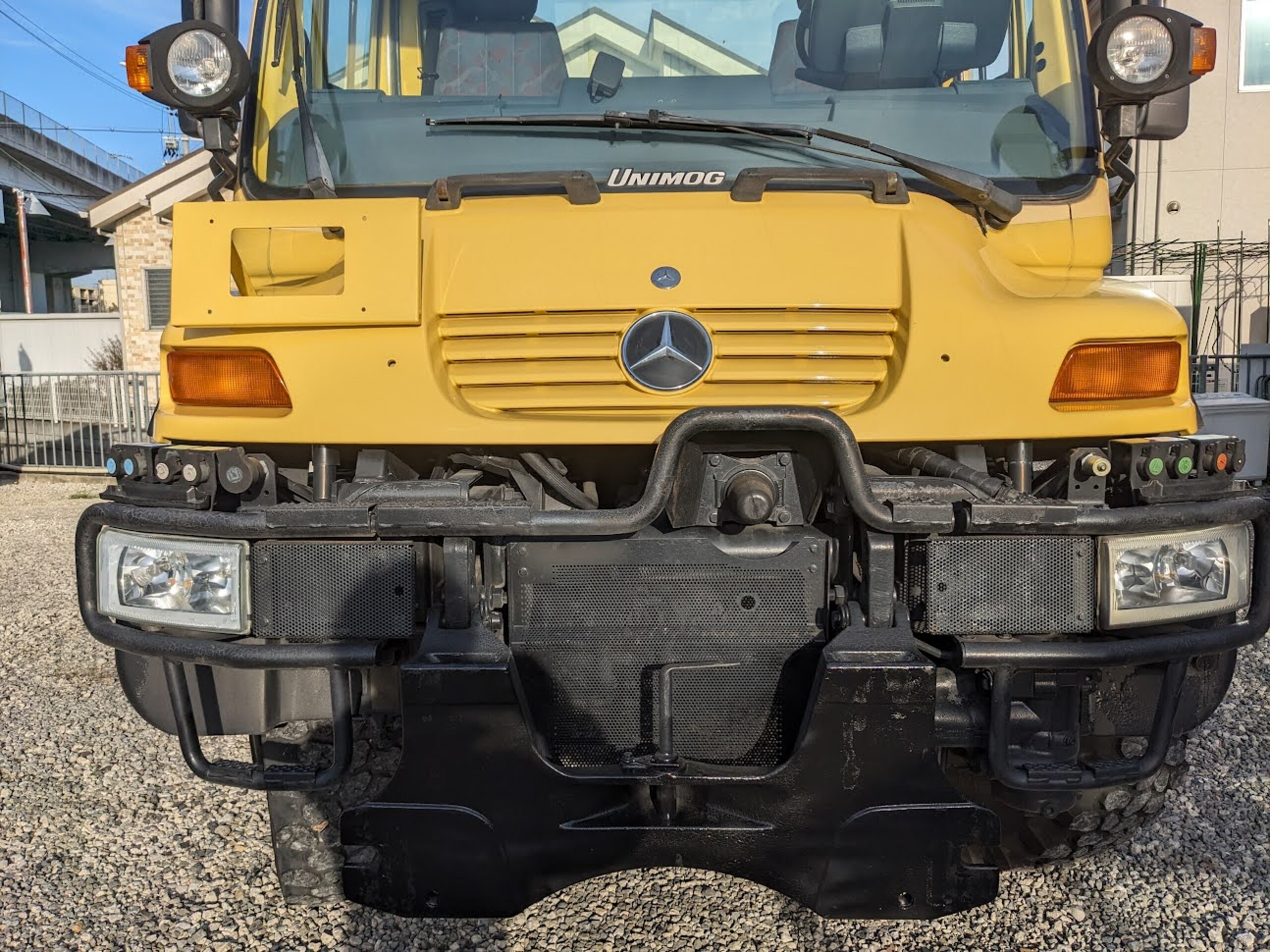 2003 Mercedes-Benz Unimog - メルセデス・ベンツ ウニモグ U400 左右可変ステアリング