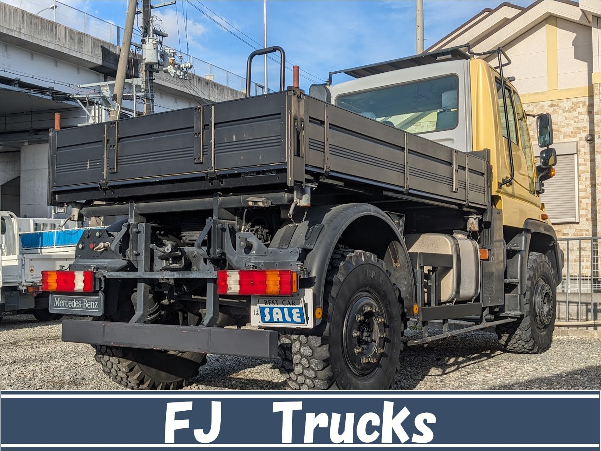 2003 Mercedes-Benz Unimog - メルセデス・ベンツ ウニモグ U400 左右可変ステアリング
