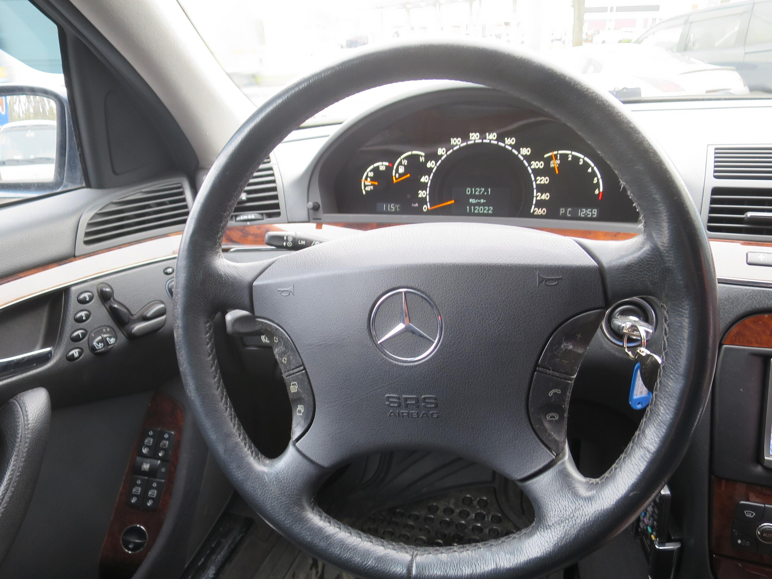 2002 Mercedes-Benz S-Class - メルセデス・ベンツ Sクラス S430 4マチック 4WD ナビTV 20AW