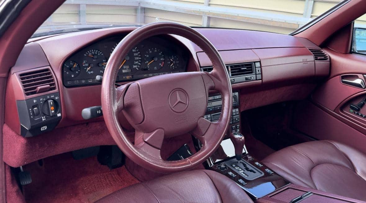 1996 MERCEDES-BENZ SL-CLASS SL320/E-129063 - 1996 مرسيدس بنز SL-Class