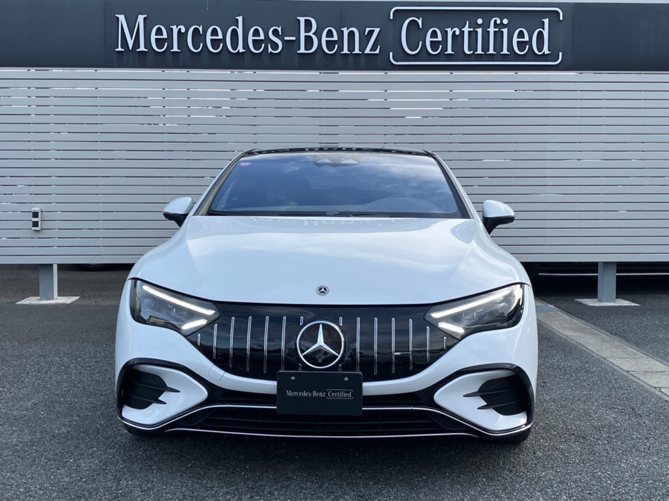 2024 Mercedes-AMG EQE - メルセデスＡＭＧ EQE 53 4マチックプラス 4WD MP202302 ワンオーナー スーパースクリーン シートベンチレーション メモリー付パワーシート ブルメスターサラウンド レーダーセーフティ 電動リアゲート 360度カメラ パノラミックスライディングルーフ