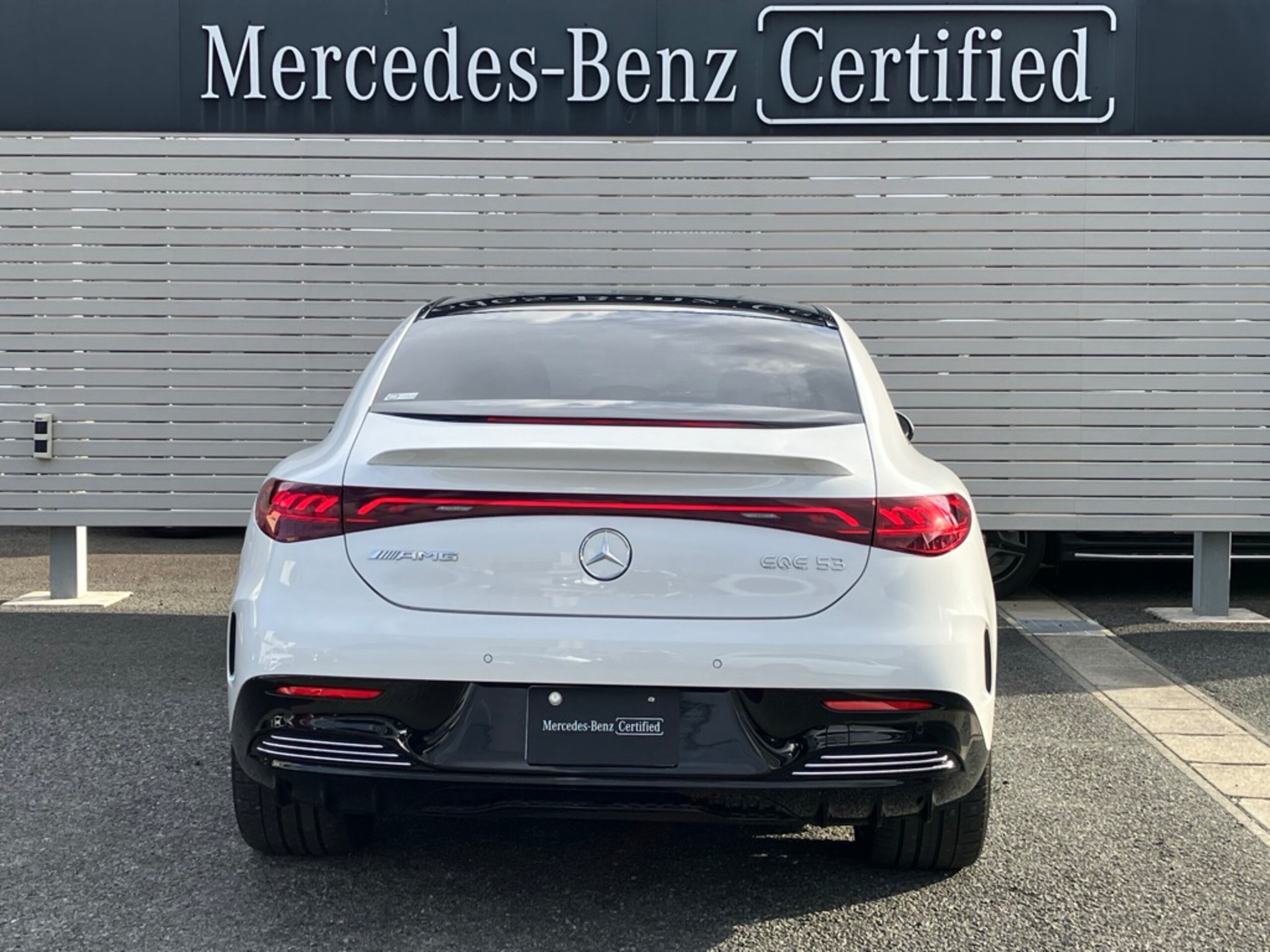 2024 Mercedes-AMG EQE - メルセデスＡＭＧ EQE 53 4マチックプラス 4WD MP202302 ワンオーナー スーパースクリーン シートベンチレーション メモリー付パワーシート ブルメスターサラウンド レーダーセーフティ 電動リアゲート 360度カメラ パノラミックスライディングルーフ