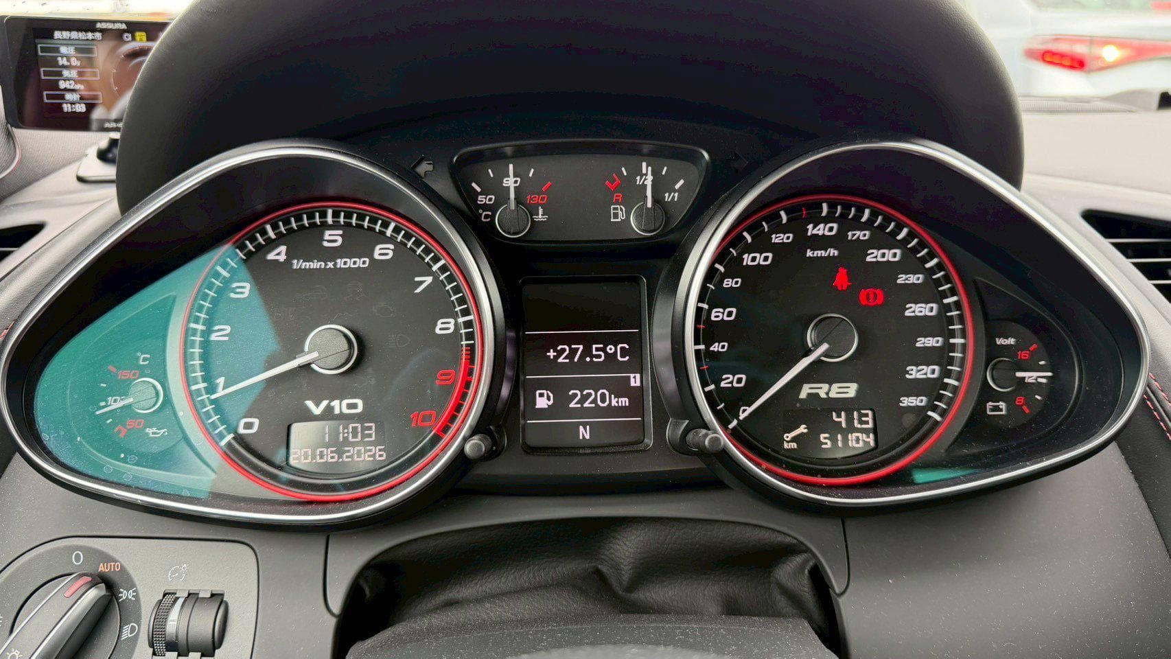 2012 AUDI R8 5.2FSI/ABA-42BUJF