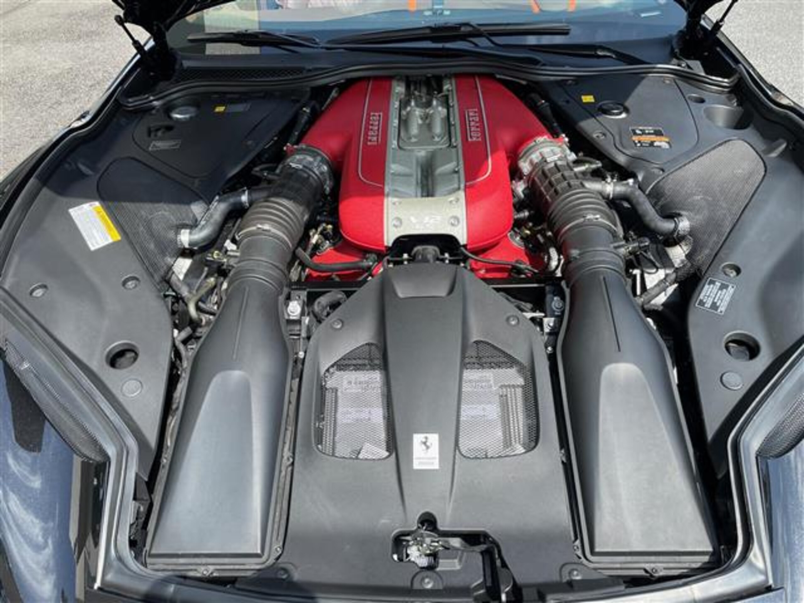 2023 Ferrari 812GTS - フェラーリ 812GTS F1 DCT ワンオーナー 茶革 ダイヤモンドセレクトシート カラーステアリング フロントリフト 純正20インチAW マグネティックサス ADAS レーダーブレーキ LKA BSM パッセンジャーディスプレイ