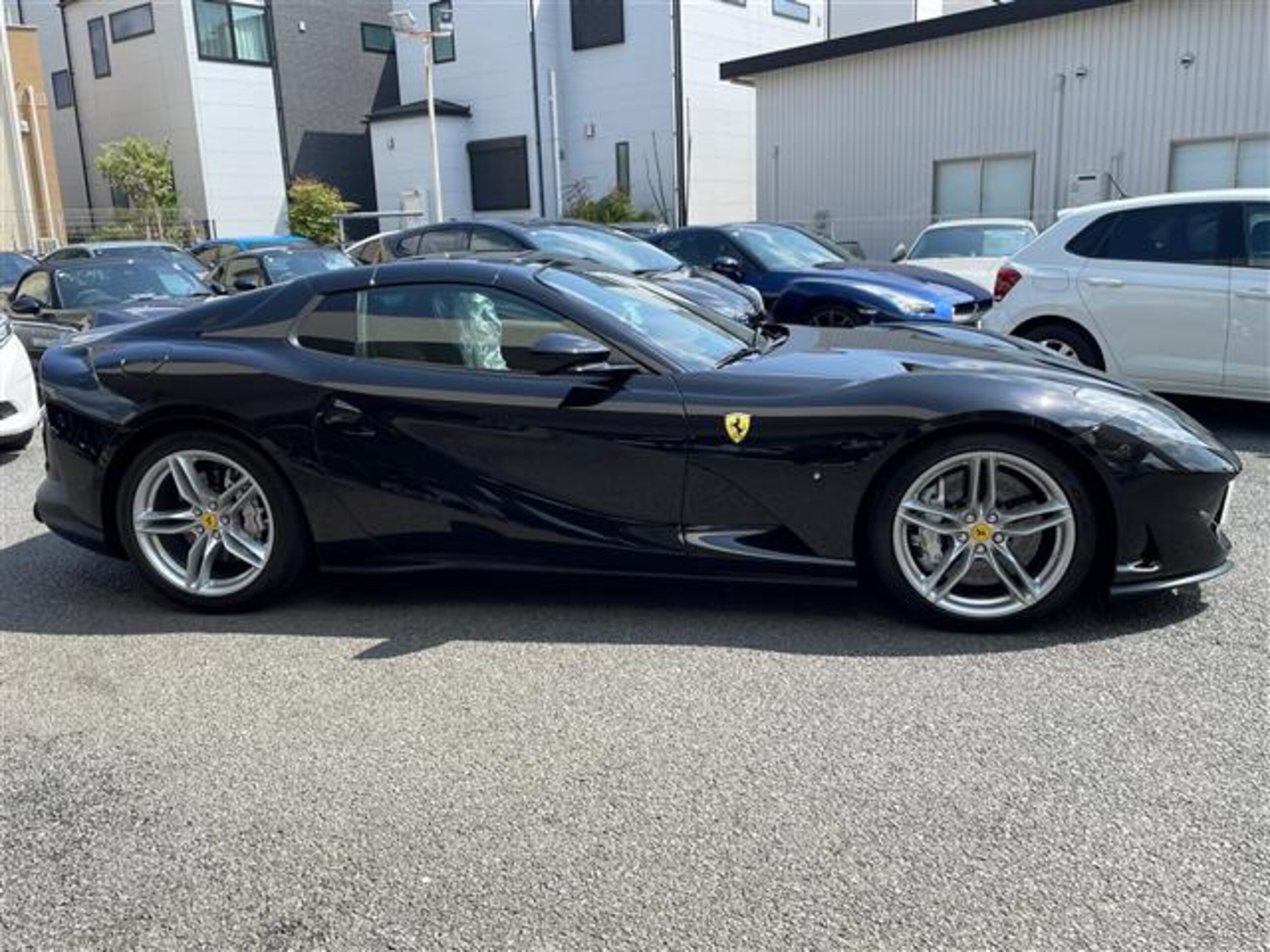 2023 Ferrari 812GTS - フェラーリ 812GTS F1 DCT ワンオーナー 茶革 ダイヤモンドセレクトシート カラーステアリング フロントリフト 純正20インチAW マグネティックサス ADAS レーダーブレーキ LKA BSM パッセンジャーディスプレイ