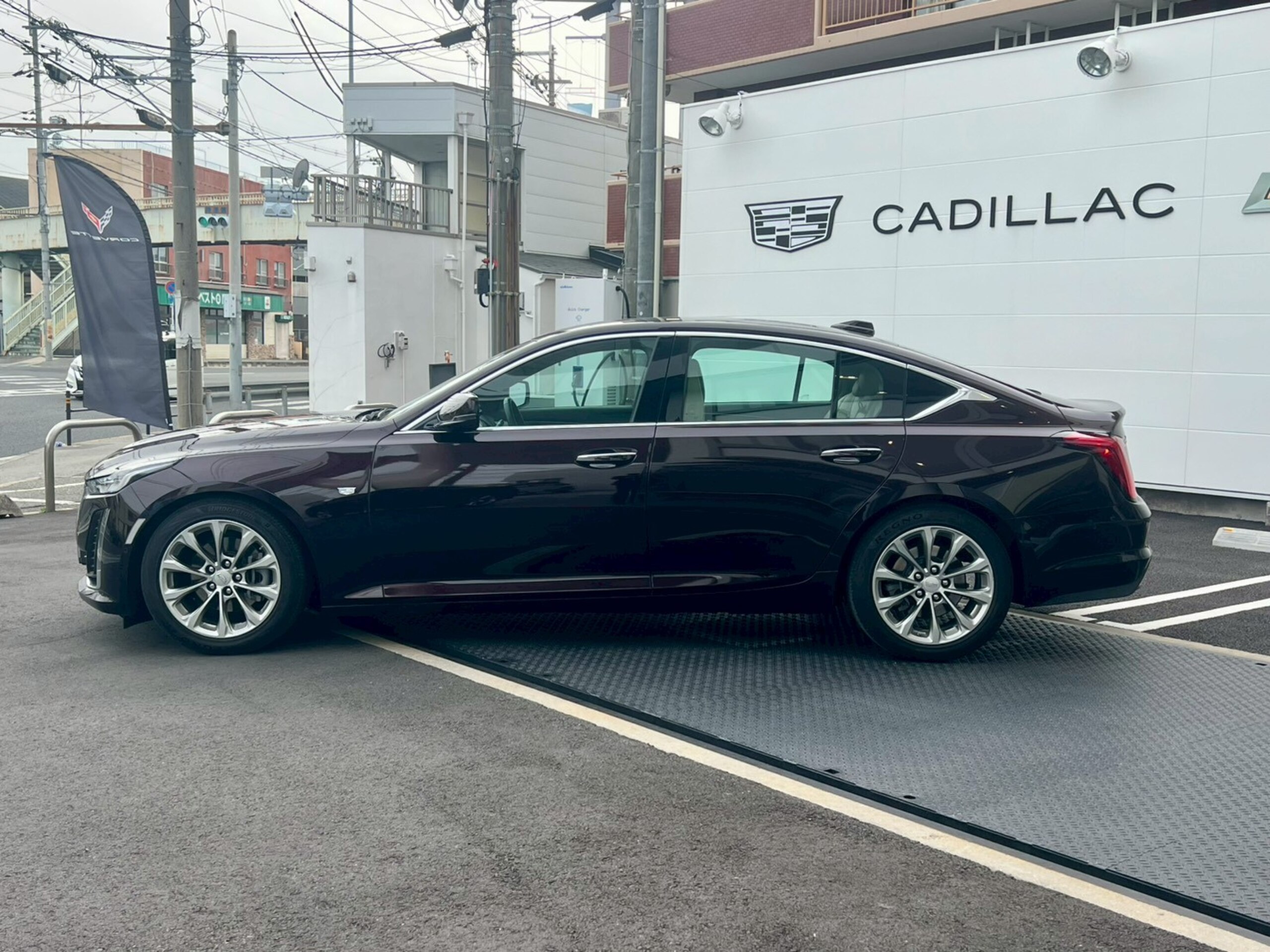 2021 Cadillac CT5 - キャデラック CT5 プラチナム 認定中古車 ガーネットメタリック LEDヘッドライト ブラックレザーシート シートヒーター ベンチレーション ステアリングヒーター ヘッドアップディスプレイ デジタルインナーミラー