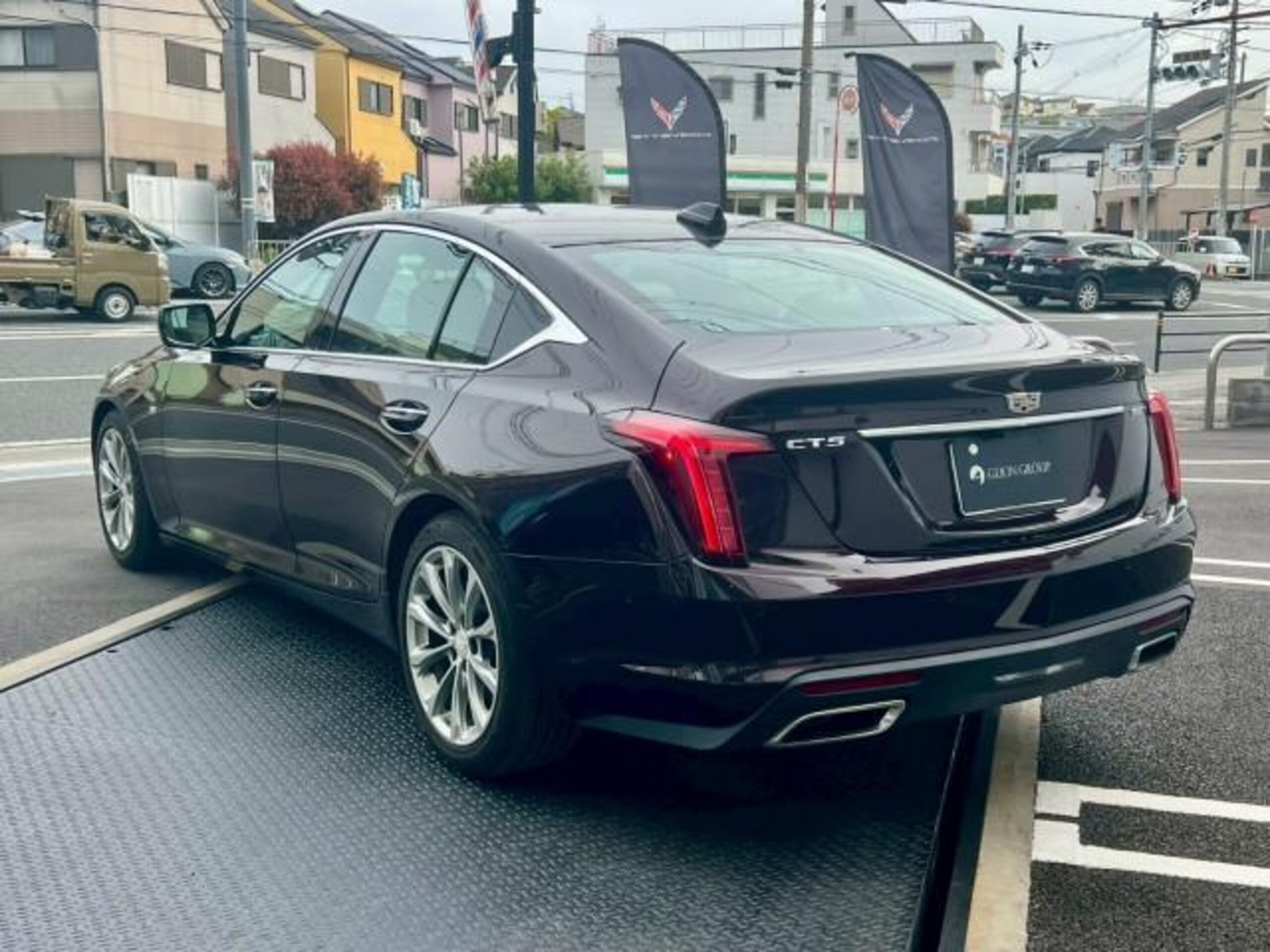 2021 Cadillac CT5 - キャデラック CT5 プラチナム 認定中古車 ガーネットメタリック LEDヘッドライト ブラックレザーシート シートヒーター ベンチレーション ステアリングヒーター ヘッドアップディスプレイ デジタルインナーミラー