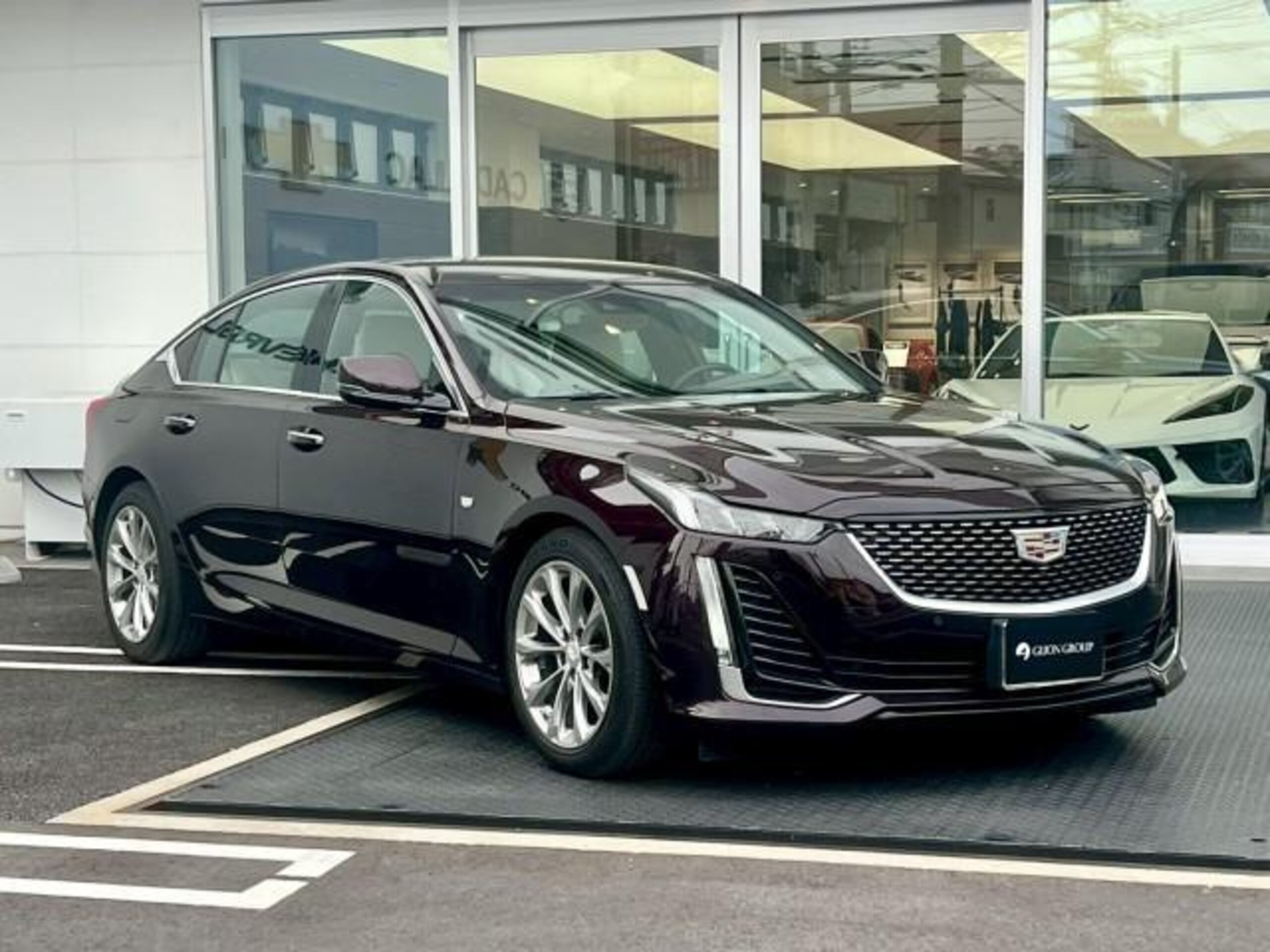 2021 Cadillac CT5 - キャデラック CT5 プラチナム 認定中古車 ガーネットメタリック LEDヘッドライト ブラックレザーシート シートヒーター ベンチレーション ステアリングヒーター ヘッドアップディスプレイ デジタルインナーミラー