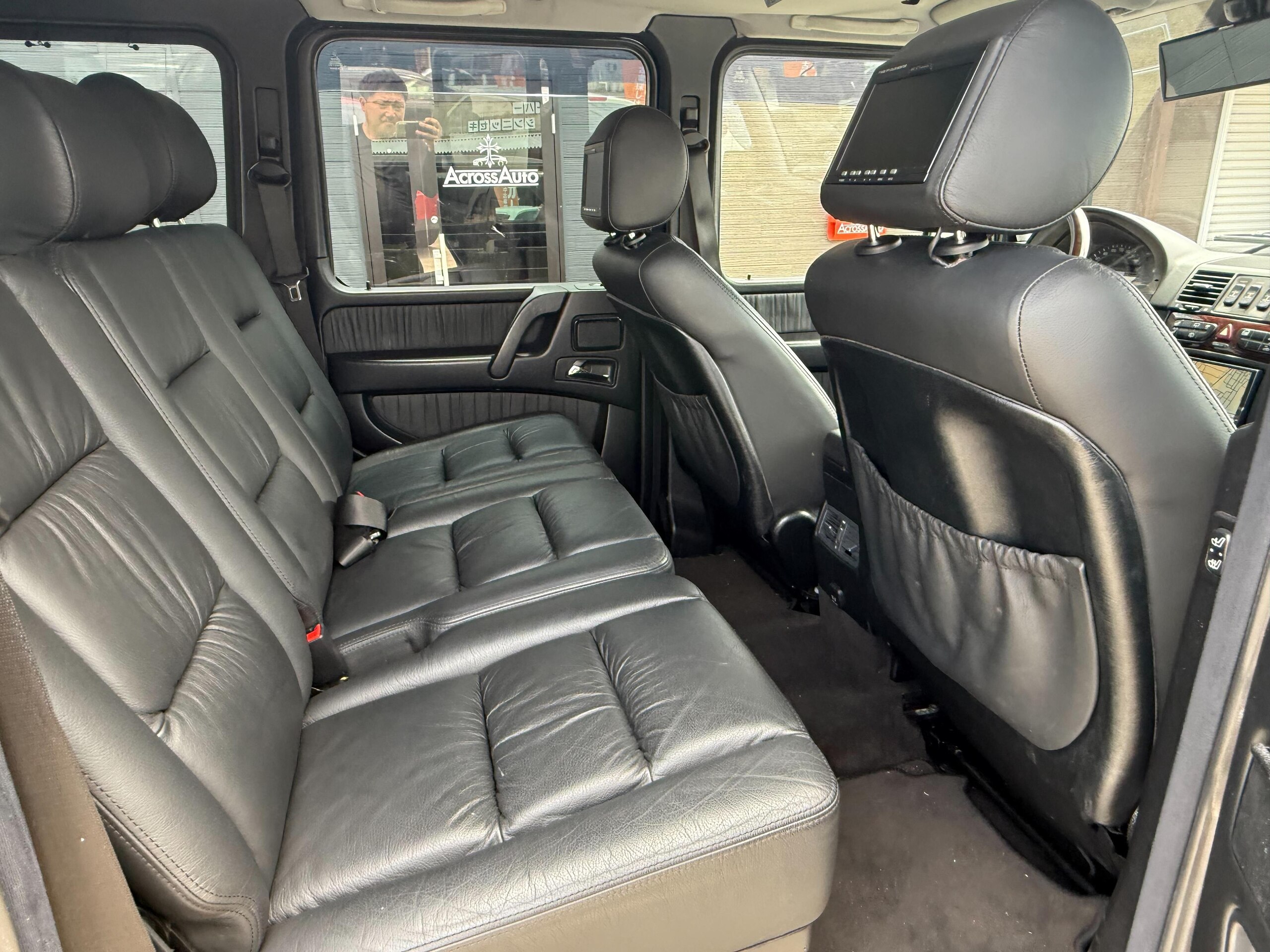 2004 Mercedes-Benz G-Class - メルセデス・ベンツ Gクラス G500L 4WD 左ハンドル エアロ 22インチアルミ サイドマフラー サンルーフ 本革シート スマートキー オートエアコン パワーウインドウ パワーステアリング