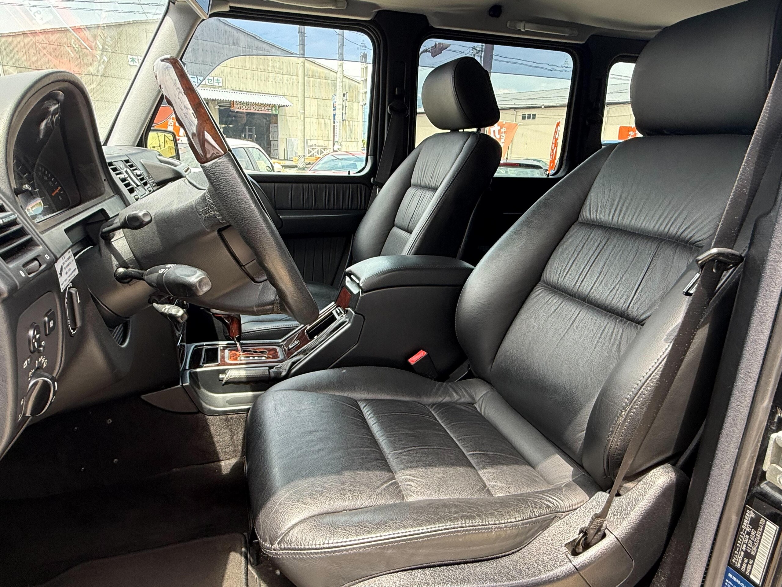 2004 Mercedes-Benz G-Class - メルセデス・ベンツ Gクラス G500L 4WD 左ハンドル エアロ 22インチアルミ サイドマフラー サンルーフ 本革シート スマートキー オートエアコン パワーウインドウ パワーステアリング