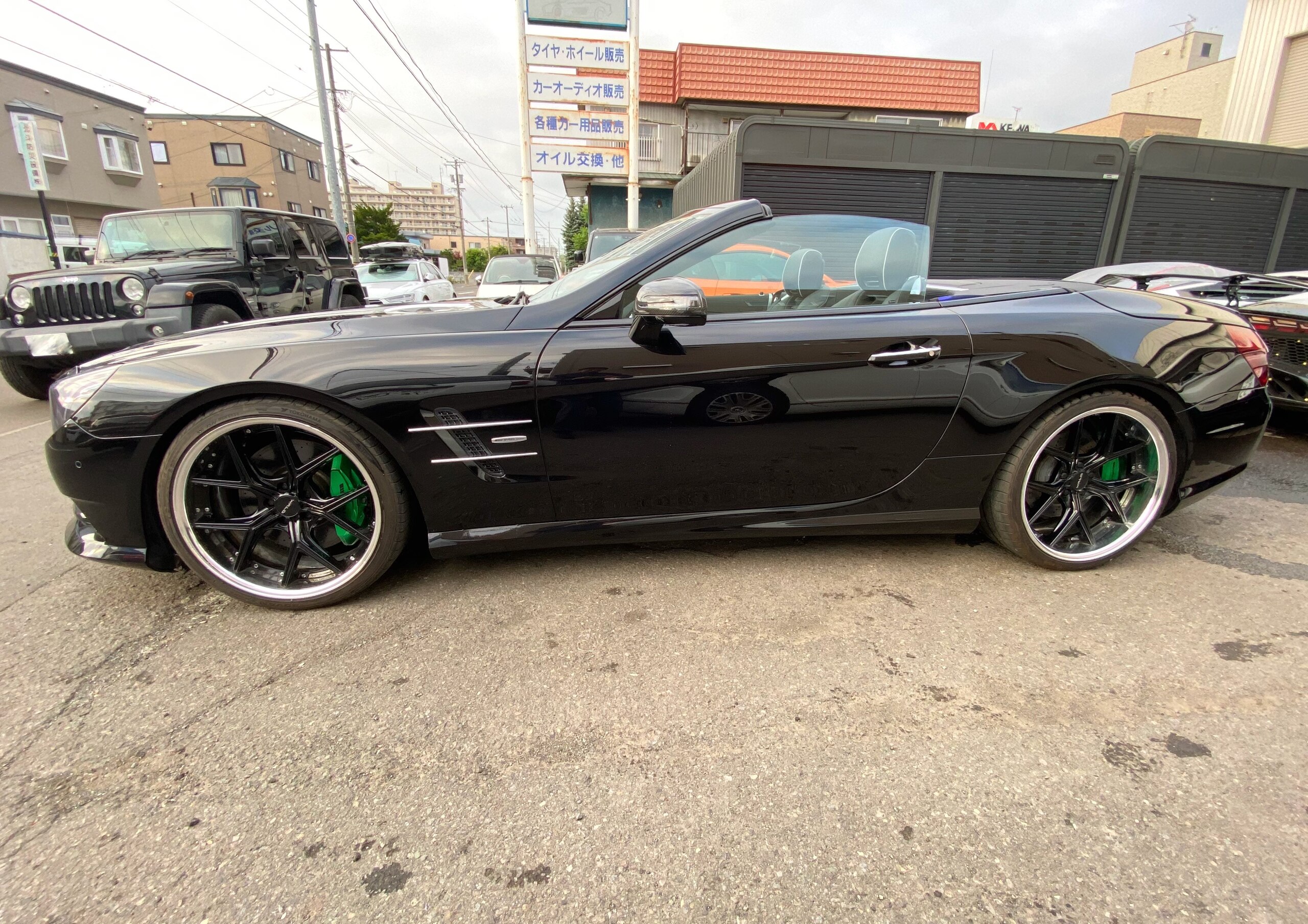 2012 Mercedes-Benz SLClass - メルセデス・ベンツ SLクラス SL350 ブルーエフィシェンシー AMGスポーツパッケージ AMGスポーツpkgチェッカーフラッグメーターAMGスポーツステアリングブラックアッシュウッドインテリアトリムアクティブボディーコントロールWALD20ホイール