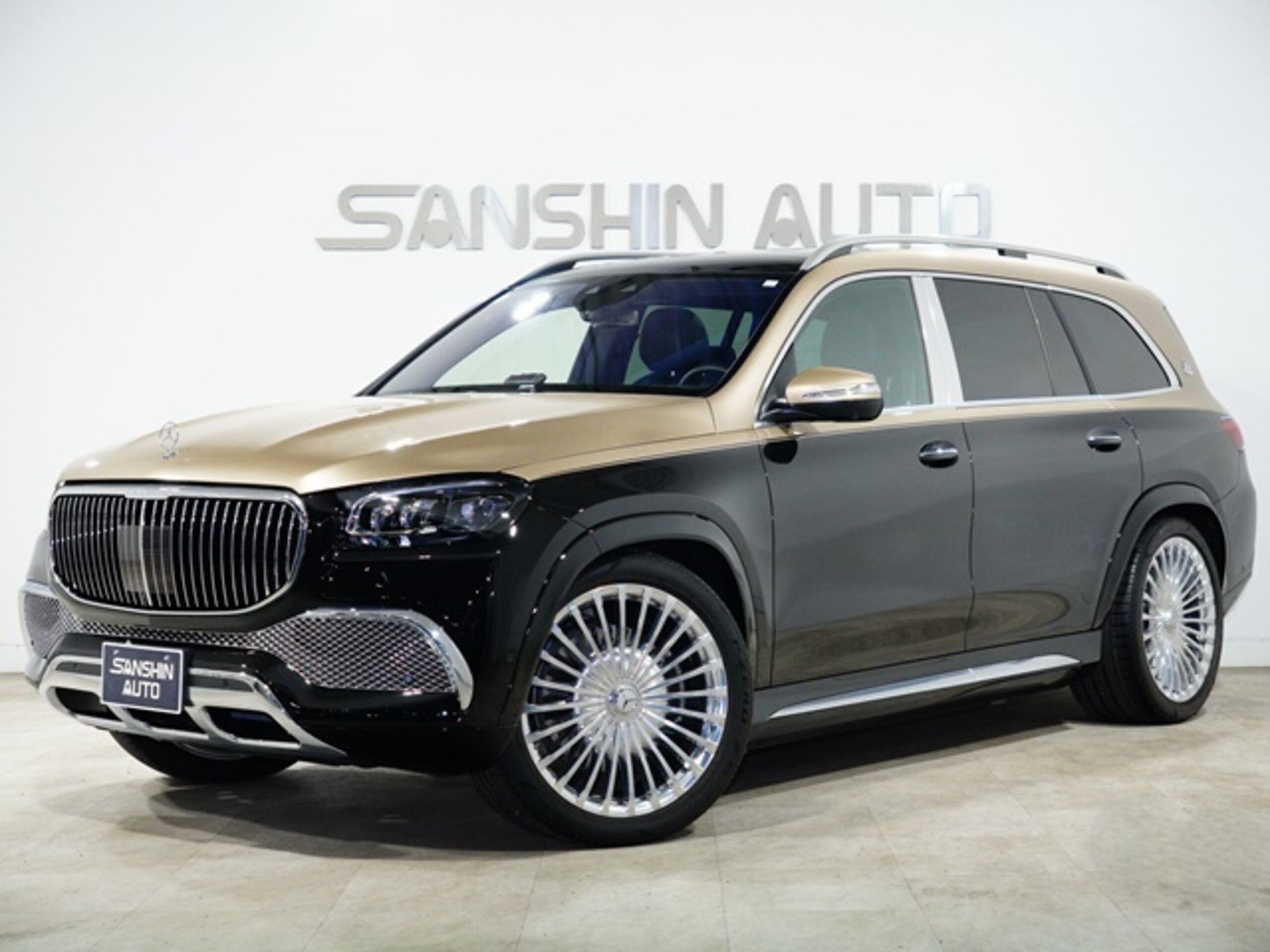 2023 Mercedes-Maybach GLS - メルセデス・マイバッハ GLS 600 4マチック (ISG搭載モデル) ファーストクラスパッケージ 4WD 純正ツートンカラー OPウッドインテリア
