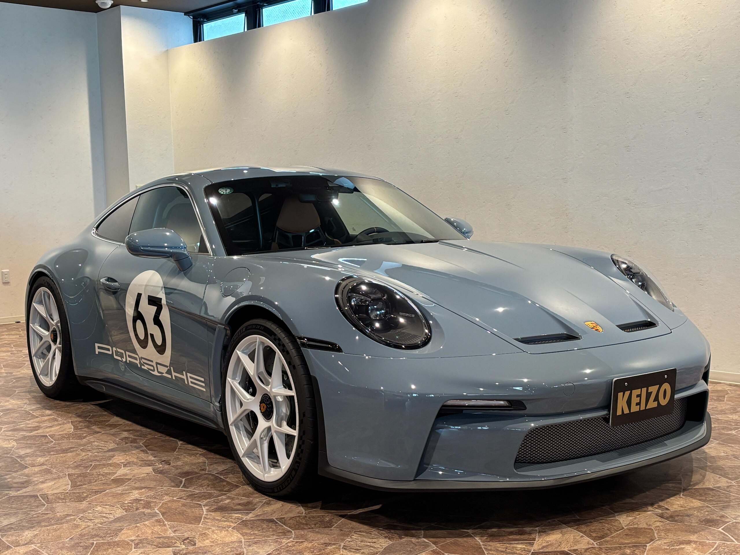 2024 Porsche 911 - ポルシェ 911 S/T 60Years911ヘリテージデザインパッケージ ショアブルーメタリック 世界限定1963台 セミニアリンレザー フロントリフト クロノパッケージ BOSEサウンドシステム ワンオーナー
