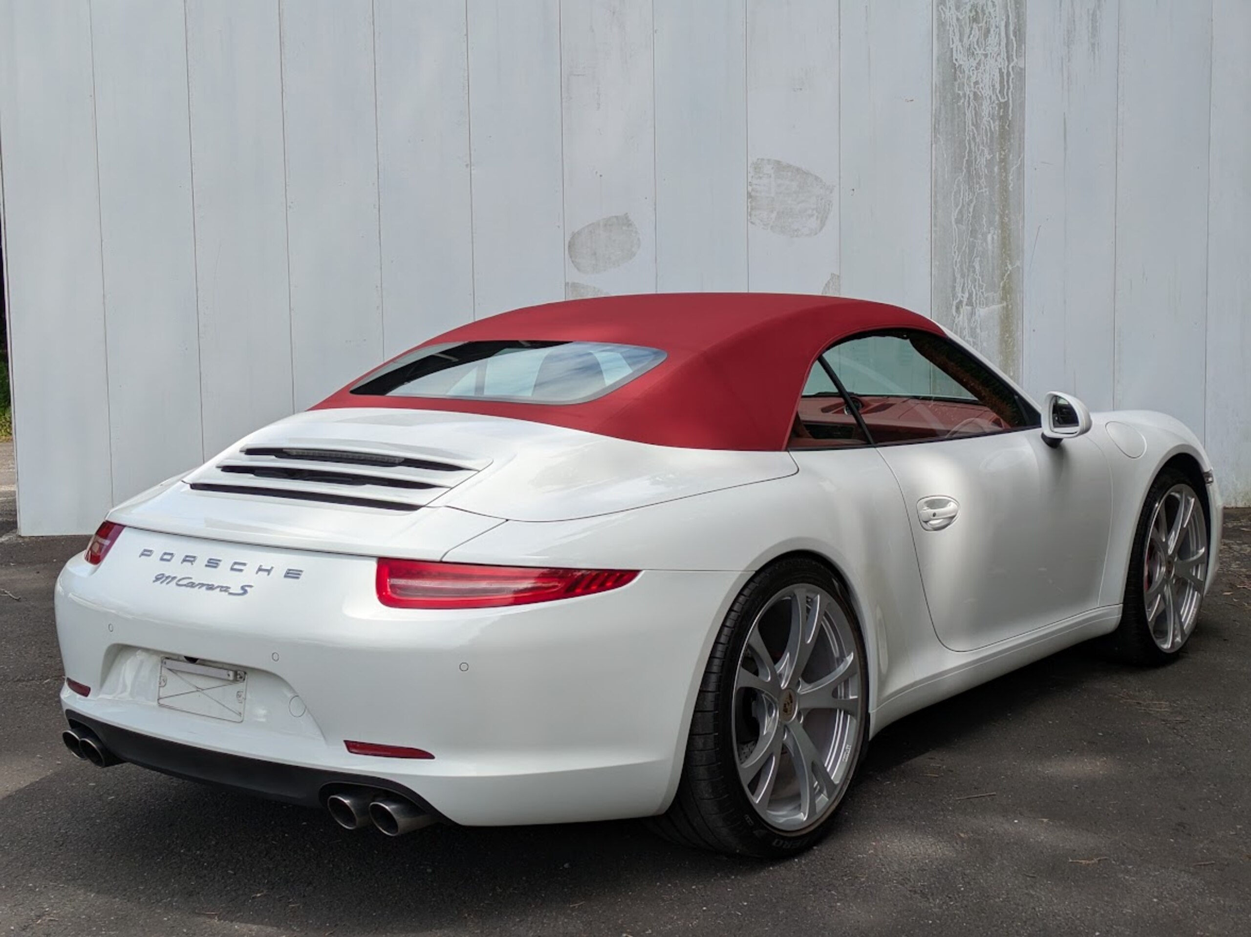 2013 Porsche 911 Cabriolet - ポルシェ 911カブリオレ カレラS PDK スポーツクロノ スポーツエグゾースト エントリー&ドライブ 14wayパワーシート テックアート21インチAW