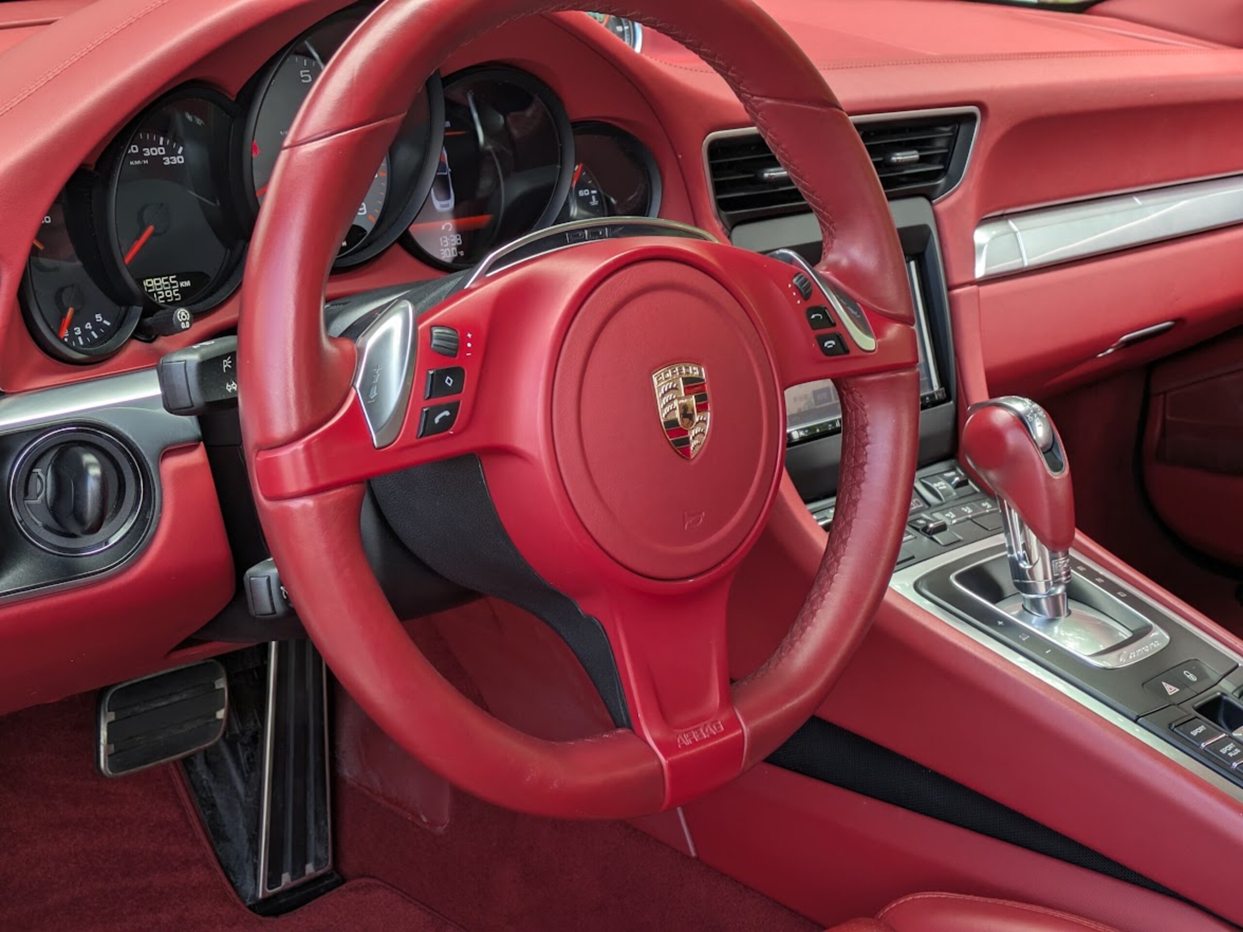 2013 Porsche 911 Cabriolet - ポルシェ 911カブリオレ カレラS PDK スポーツクロノ スポーツエグゾースト エントリー&ドライブ 14wayパワーシート テックアート21インチAW