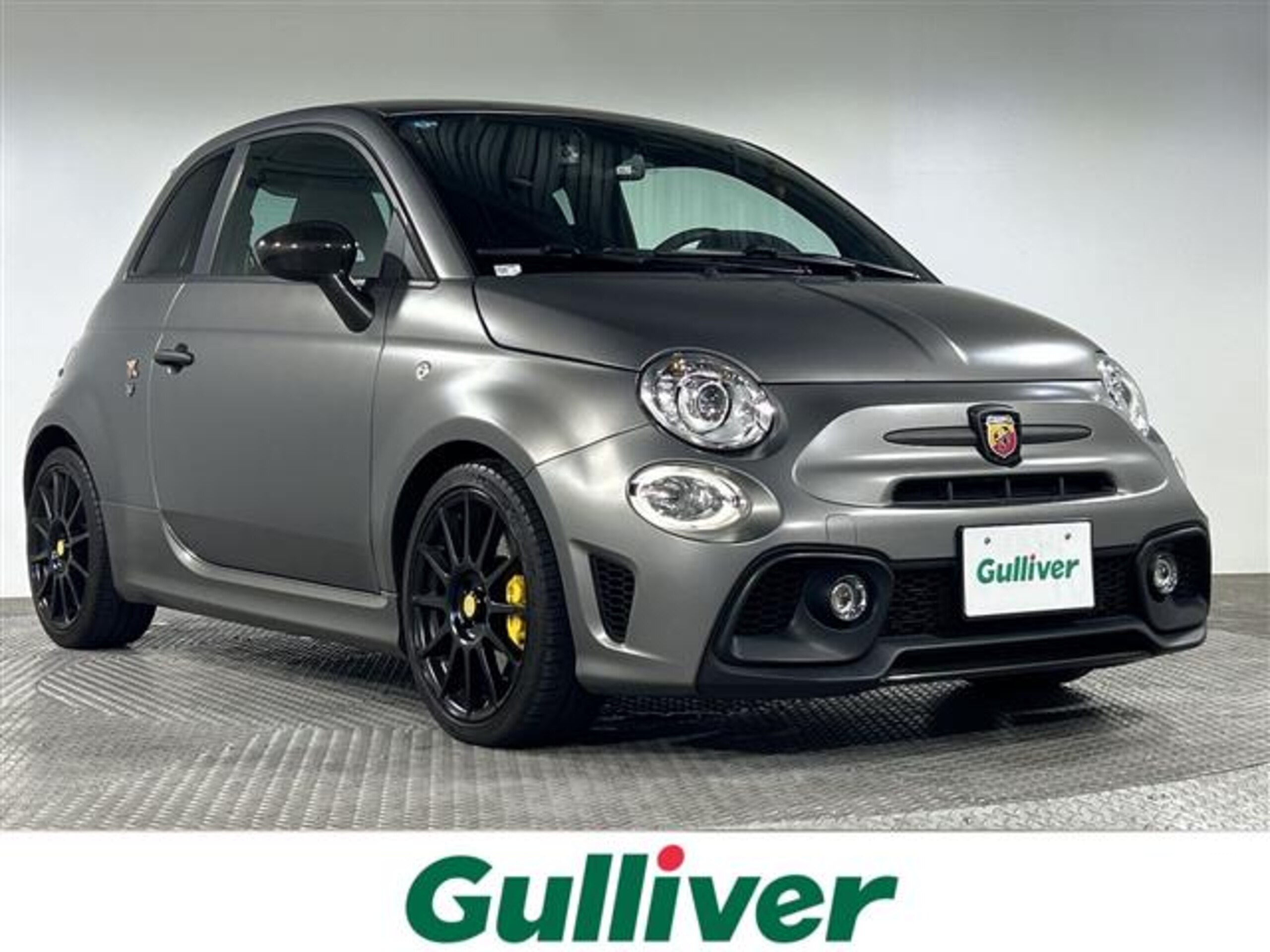 2021 Abarth 595 - アバルト 595 コンペティツィオーネ 社外7インチメモリナビ SD CD DVD USB BluetoothアルカンターラシートバックカメラHIDヘッドライトフォグランプ純正リアスポイラーエアロ純正17インチアルミホイール ETC