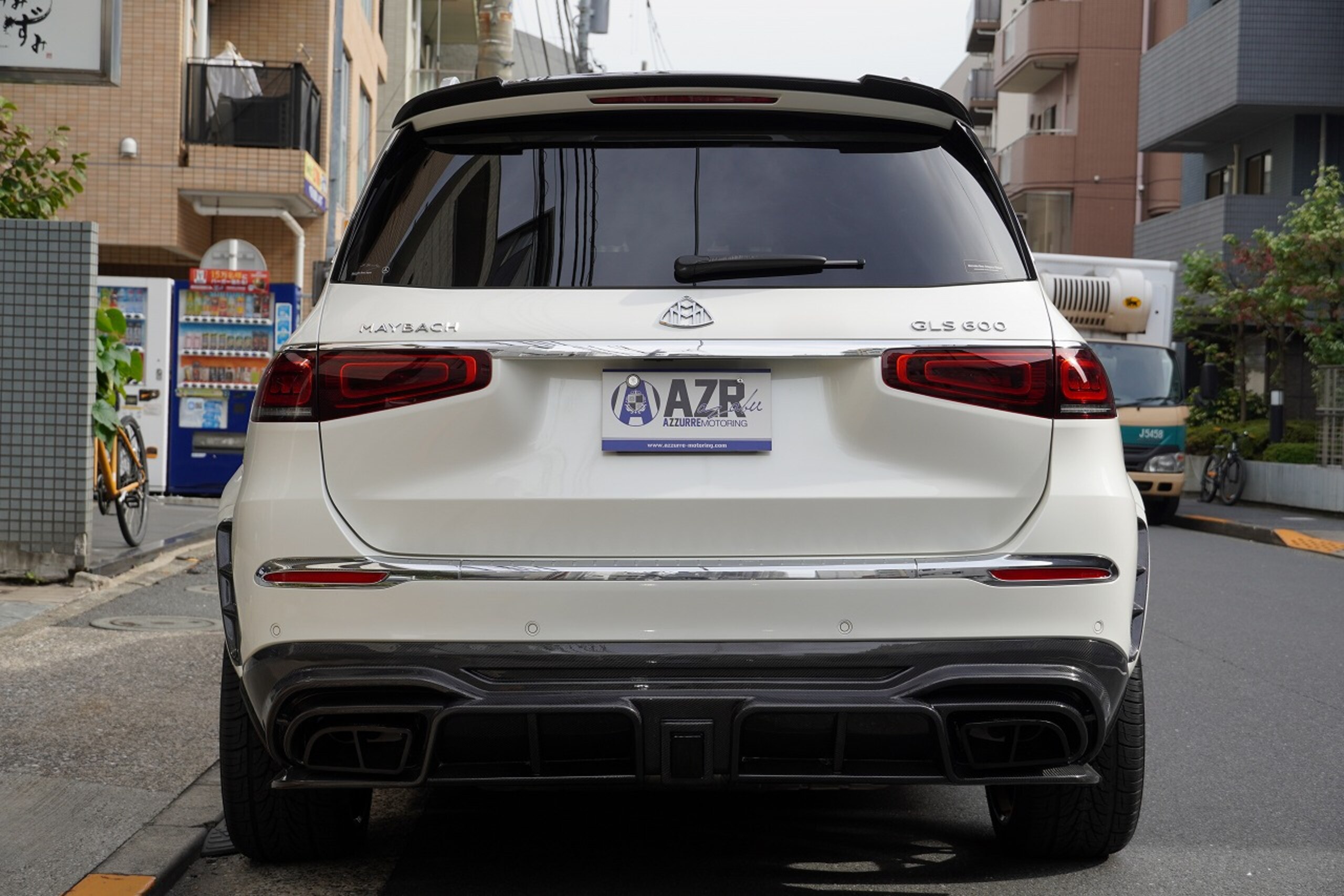 2021 Mercedes-Maybach GLS - メルセデス・マイバッハ GLS 600 4マチック (ISG搭載モデル) 4WD 正規ディーラー車 社外エアロ 社外ホイール ローダウン パノラミックサンルーフ ブルメスターサウンド リアエンターテイメント アンビエントライト レーダーセーフティー リラクゼーション機能