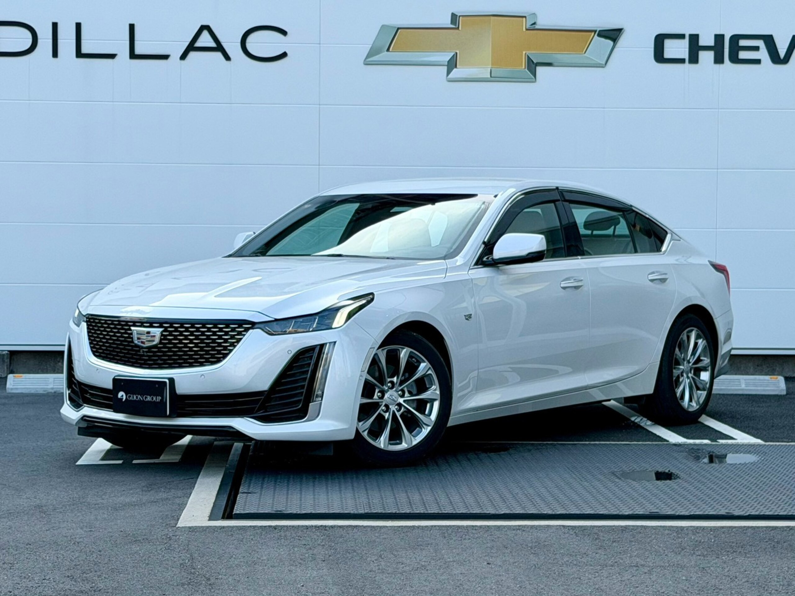 2022 Cadillac CT5 - キャデラック CT5 プラチナム 正規ディーラー車 240psOHCターボ FR クリスタルホワイト セミニアリンレザー BOSEサウンド アップルカープレイ アダプティブクルーズ 衝突軽減ブレーキ レーンキープアシスト デジタルミラー ETC