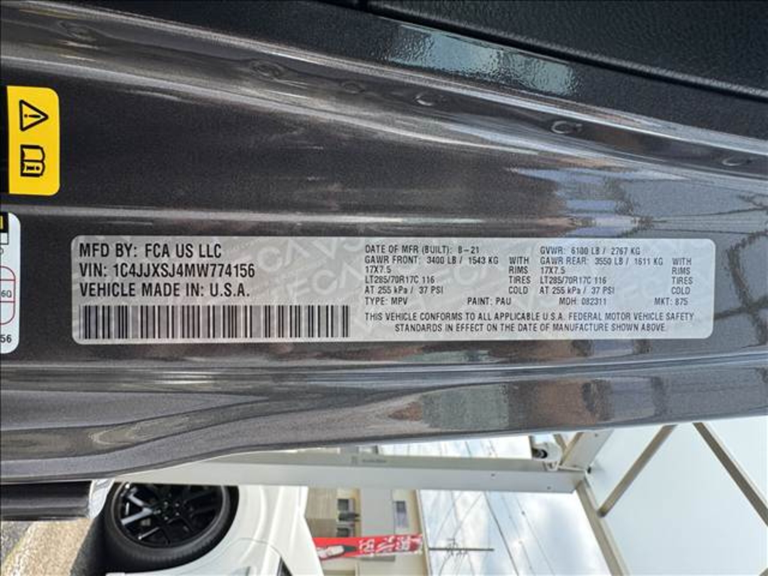 2023 Jeep Wrangler - ジープ ラングラー Rubicon 392 オートチェック確認済み/FUEL18inAW/BFグッドリッチ35×12.5R-18/プロテクションフィルム/本革シート/純正FOXショック/純正リフトアップ/社外テール/ラゲッジテーブル/デジタルインナーミラー/アダプティブクルーズ