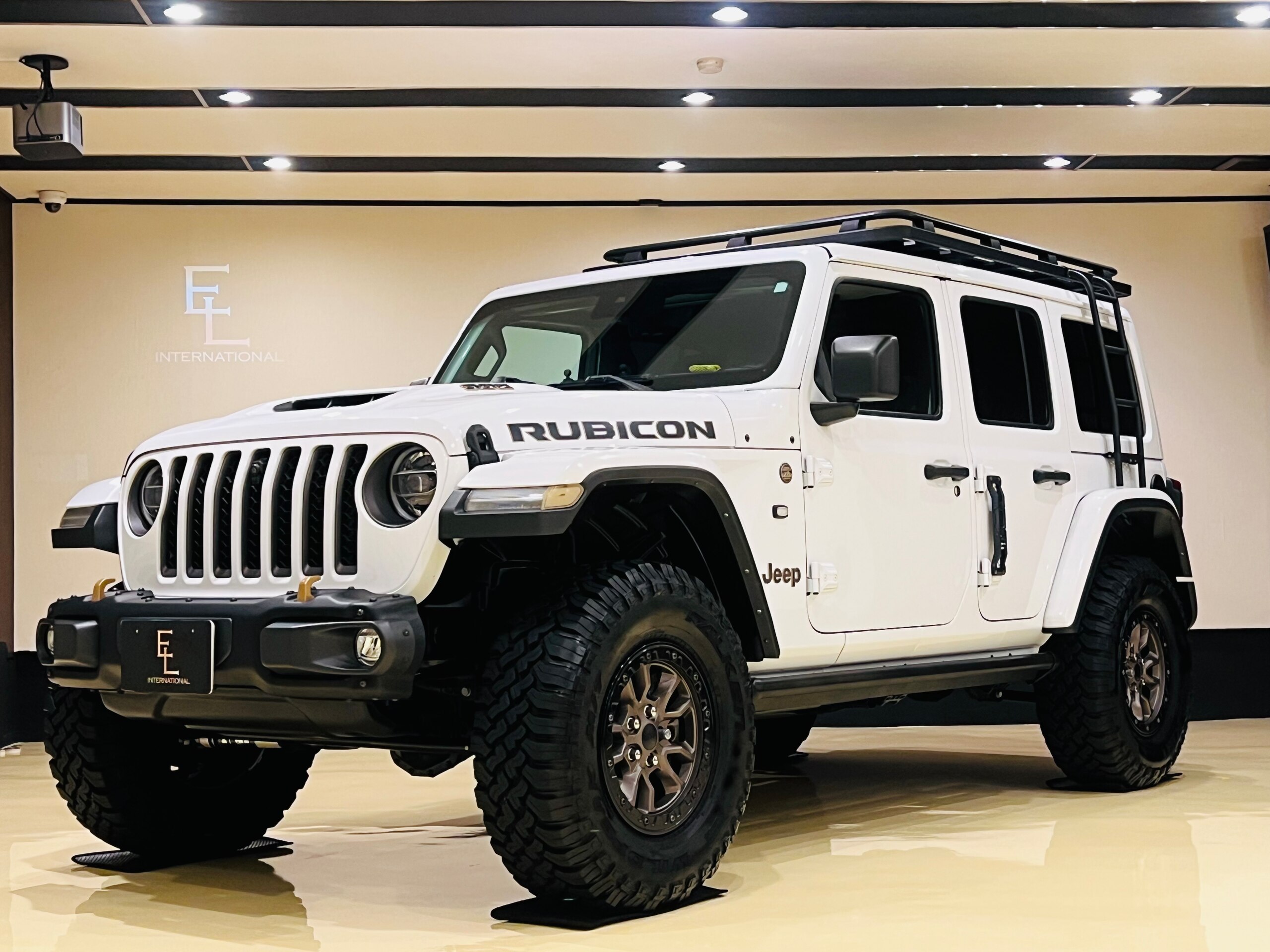 2022 Jeep Wrangler - ジープ ラングラー ルビコン392 新車並行 6400cc ルーフラック ラダー 電動ステップ 加速騒音レポート有 純正FOXサス 純正可変バルブエグゾースド ETC 本国取説 スペアキー有