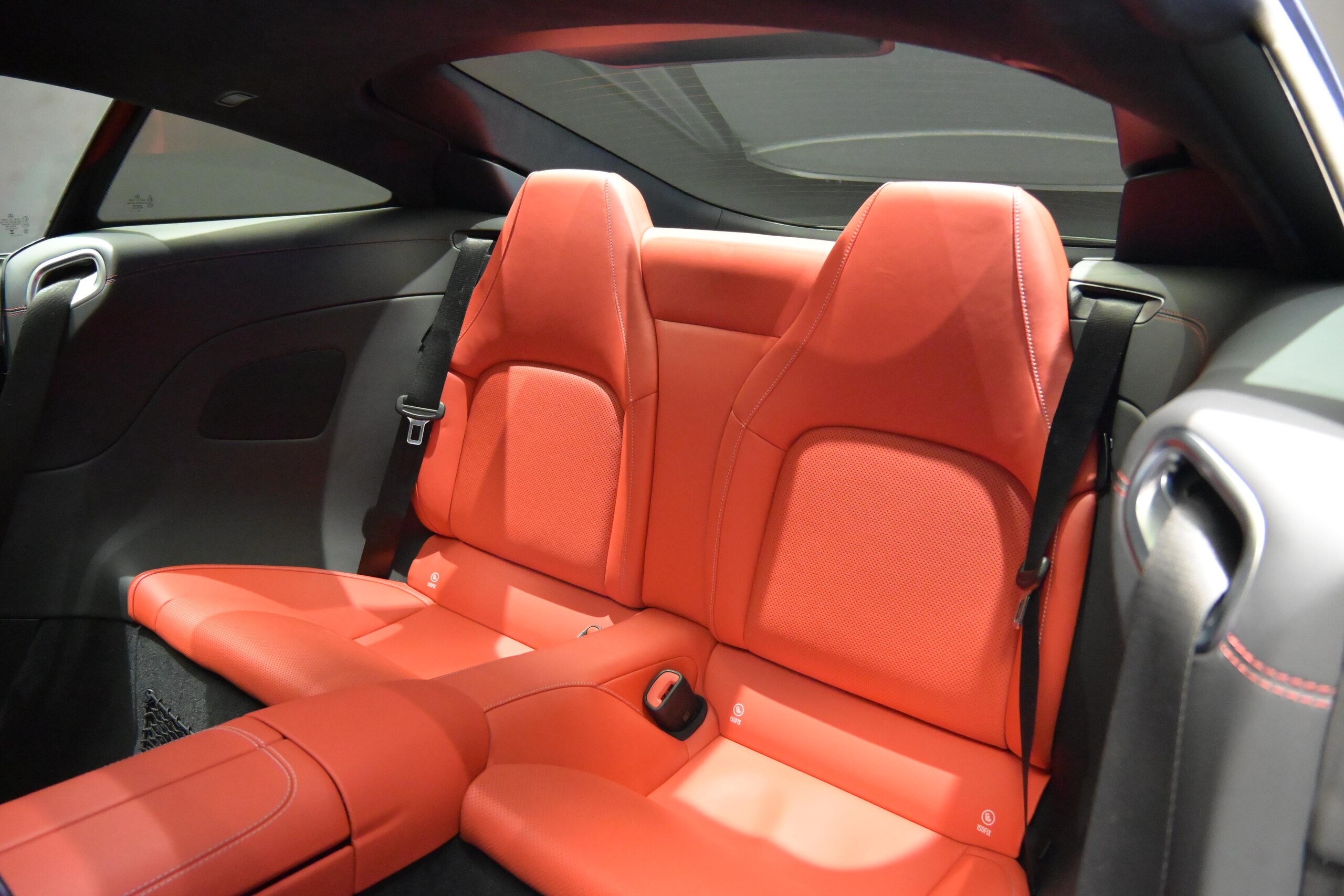 2025 Mercedes-AMG GT - メルセデスＡＭＧ GT 43 クーペ MP202502 元社有車/左ハンドル車/AMGパフォーマンスPKG/AMGドライビングPKG/パノラミックルーフPKG/赤レザーシート/純正ドラレコ前付き