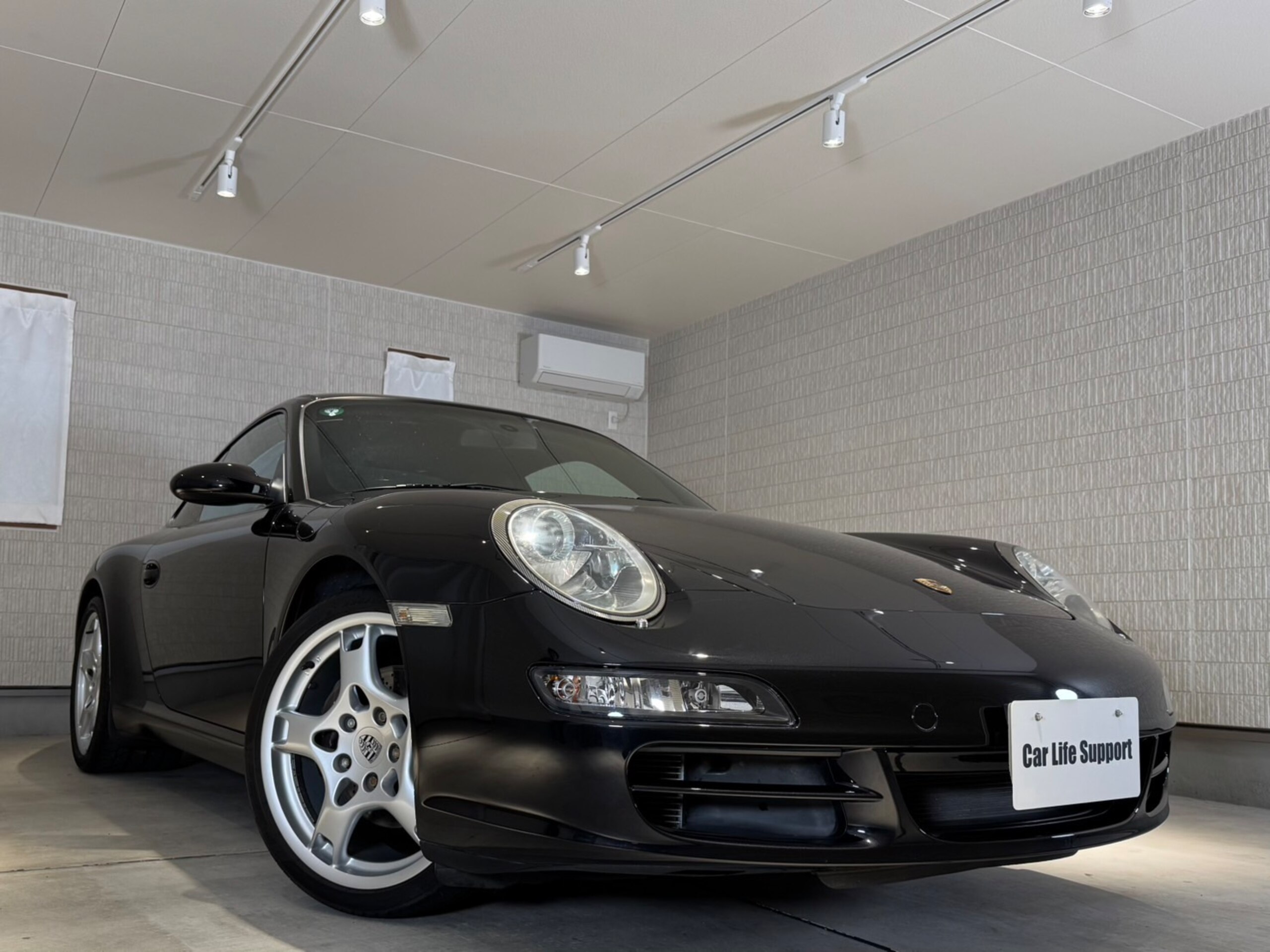2008 Porsche 911 - ポルシェ 911 カレラ ティプトロニックS スポーツクロノPKG スポーツステアリング 純正19AW 黒革シート HDDナビ バックカメラ