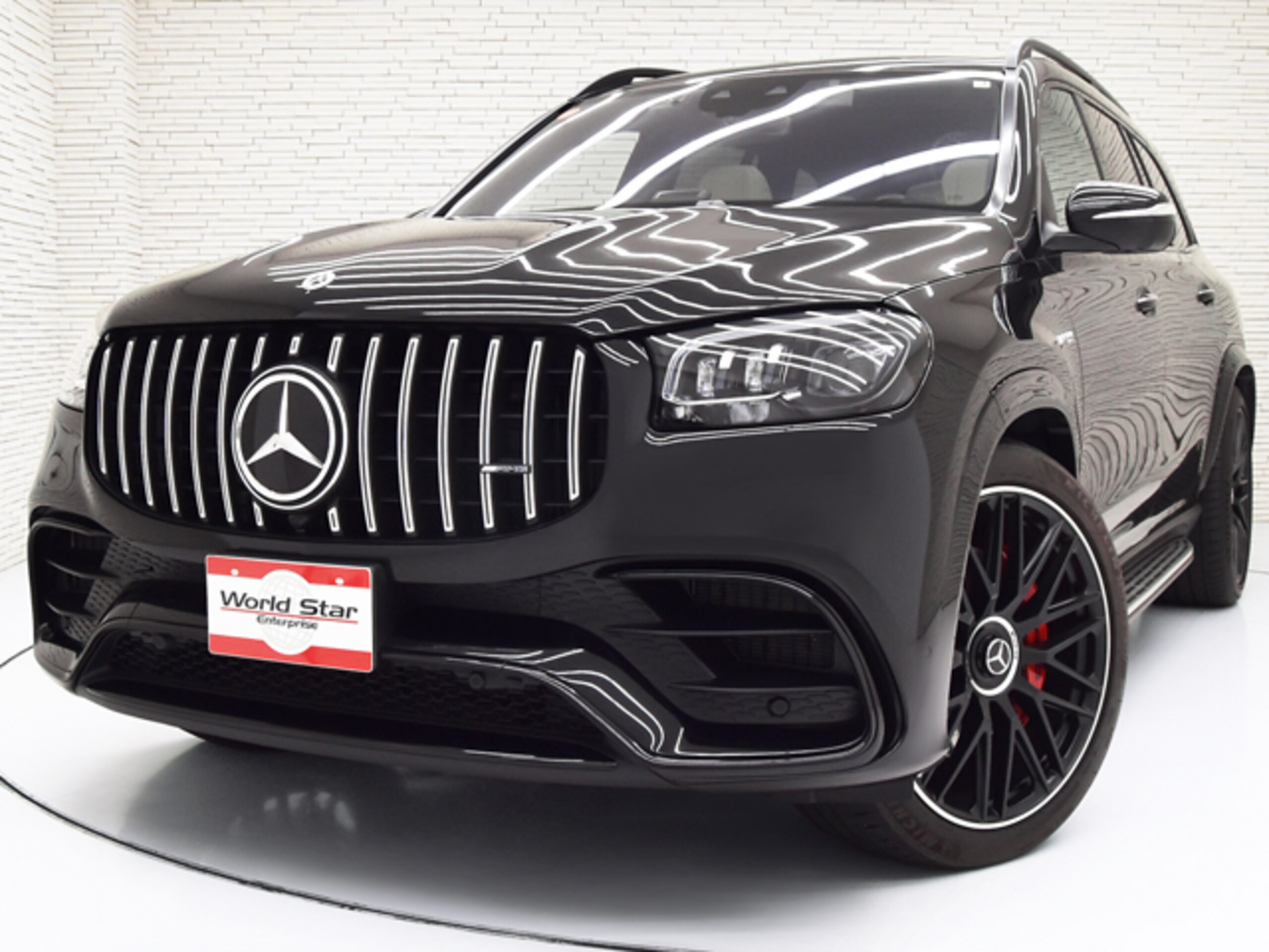 2023 Mercedes-AMG GLS - メルセデスＡＭＧ GLS 63 4マチックプラス (ISG搭載モデル) 4WD AMGナイトPKG/AMGインテリアカーボンPKG/AMG23inAW/AMGカーボンファイバーインテリアトリム/ベージュレザー/Fベンチレーター/パノラマSR/AMGパフォーマンスステアリング/前後シートH/ブルメスター/ヘッドアップD/ACC