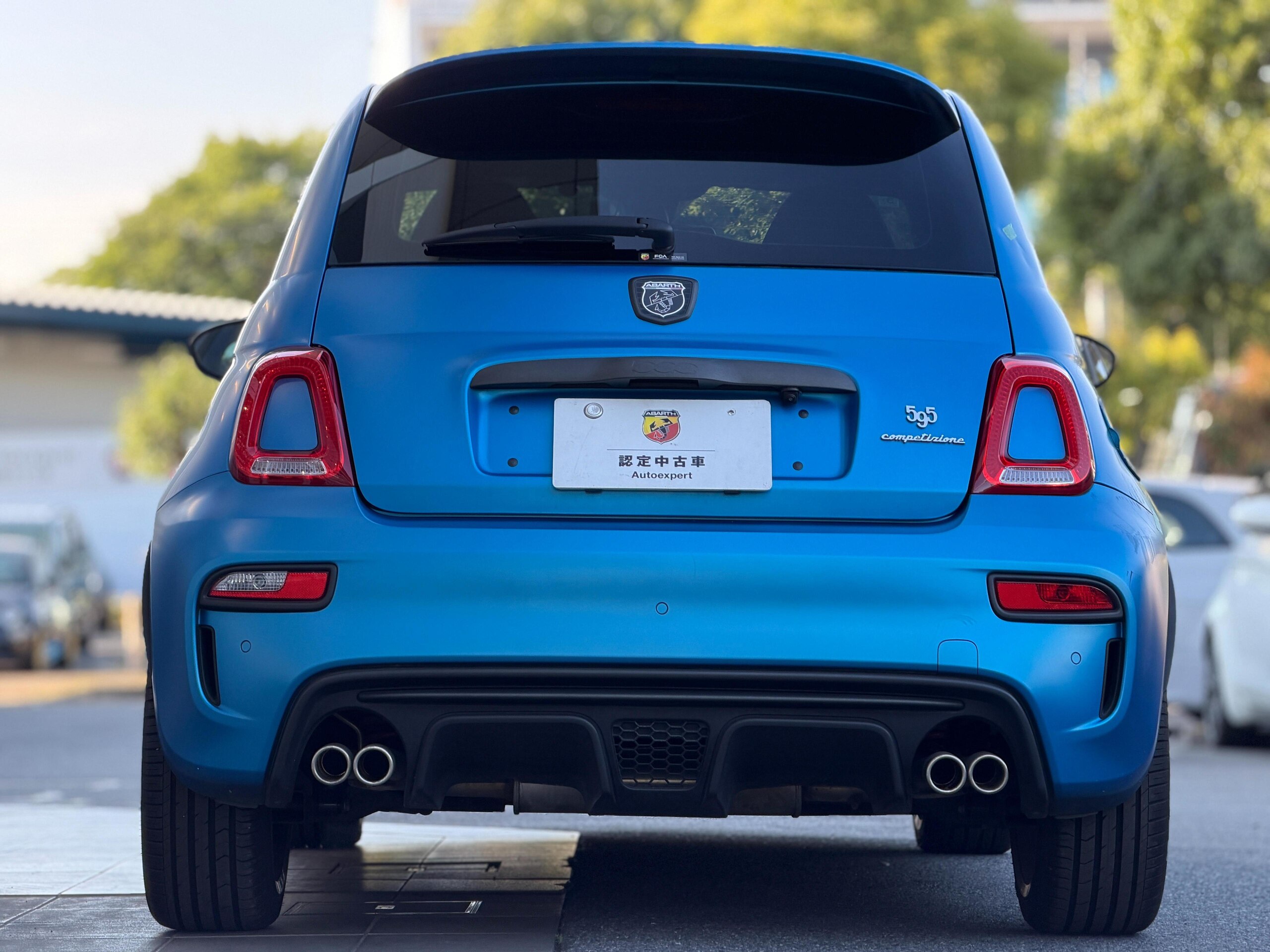 2022 Abarth 595 - アバルト 595 コンペティツィオーネ メイク ユア スコーピオン 正規認定中古車 当社オーナー様買取車 前後ドライブレコーダー ETC ブレンボイエローキャリパー ブラウンサベルト セミバケットシート アルミペダル レコモン