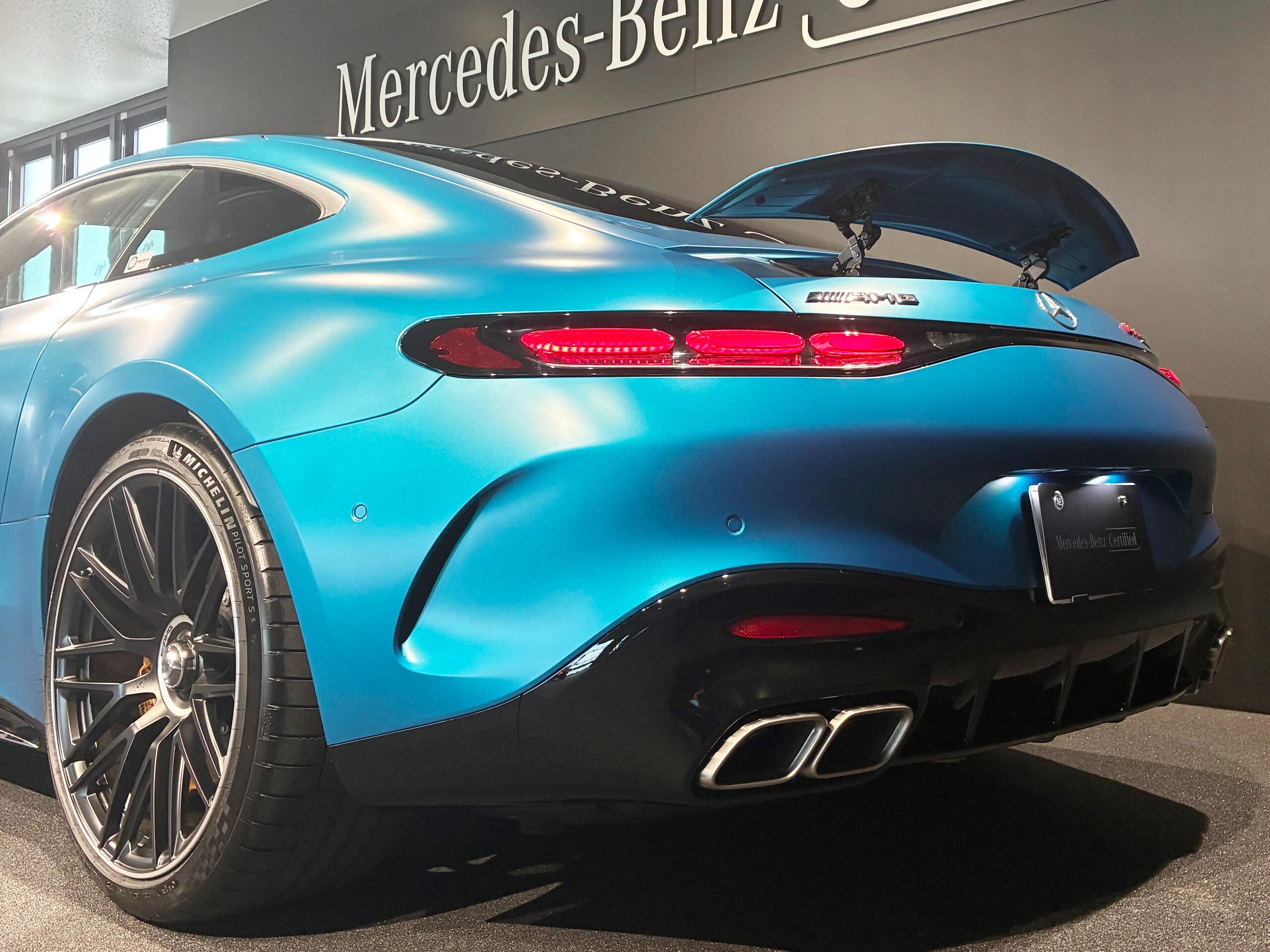 2025 Mercedes-AMG GT - メルセデスＡＭＧ GT 63 S E パフォーマンス クーペ 4WD MP202501 AMGパフォーマンス 可倒式シート マット青