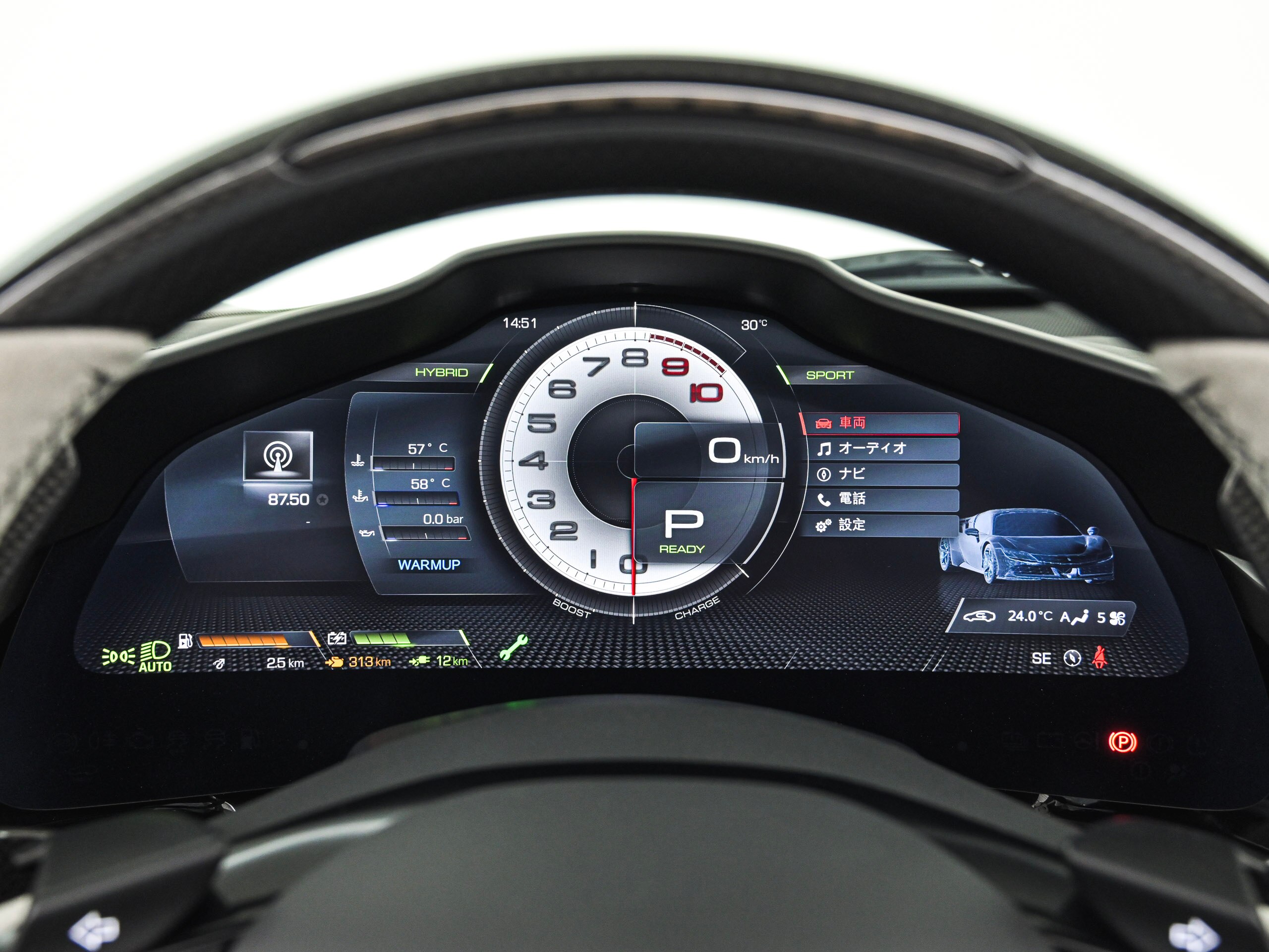 2025 Ferrari SF90Spider - フェラーリ SF90スパイダー F1 DCT E4WD テーラーメード 特注カラー レーシングシート エアブラシロゴ アップルカープレイ サスペンションリフター 20インチ鍛造ホイール