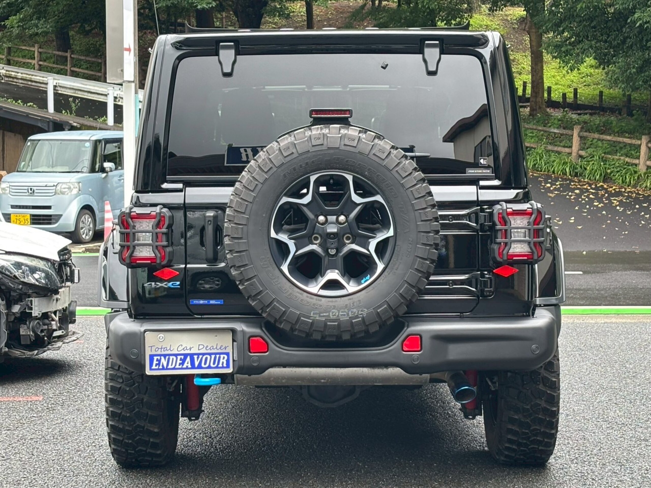 2024 Jeep Wrangler - ジープ ラングラー アンリミテッド ルビコン 4xe 4WD 新車保証 電動ステップ サンライダー HELIOSスチールバンパー ナビTV Bカメラ 禁煙車 記録簿 スマートキー