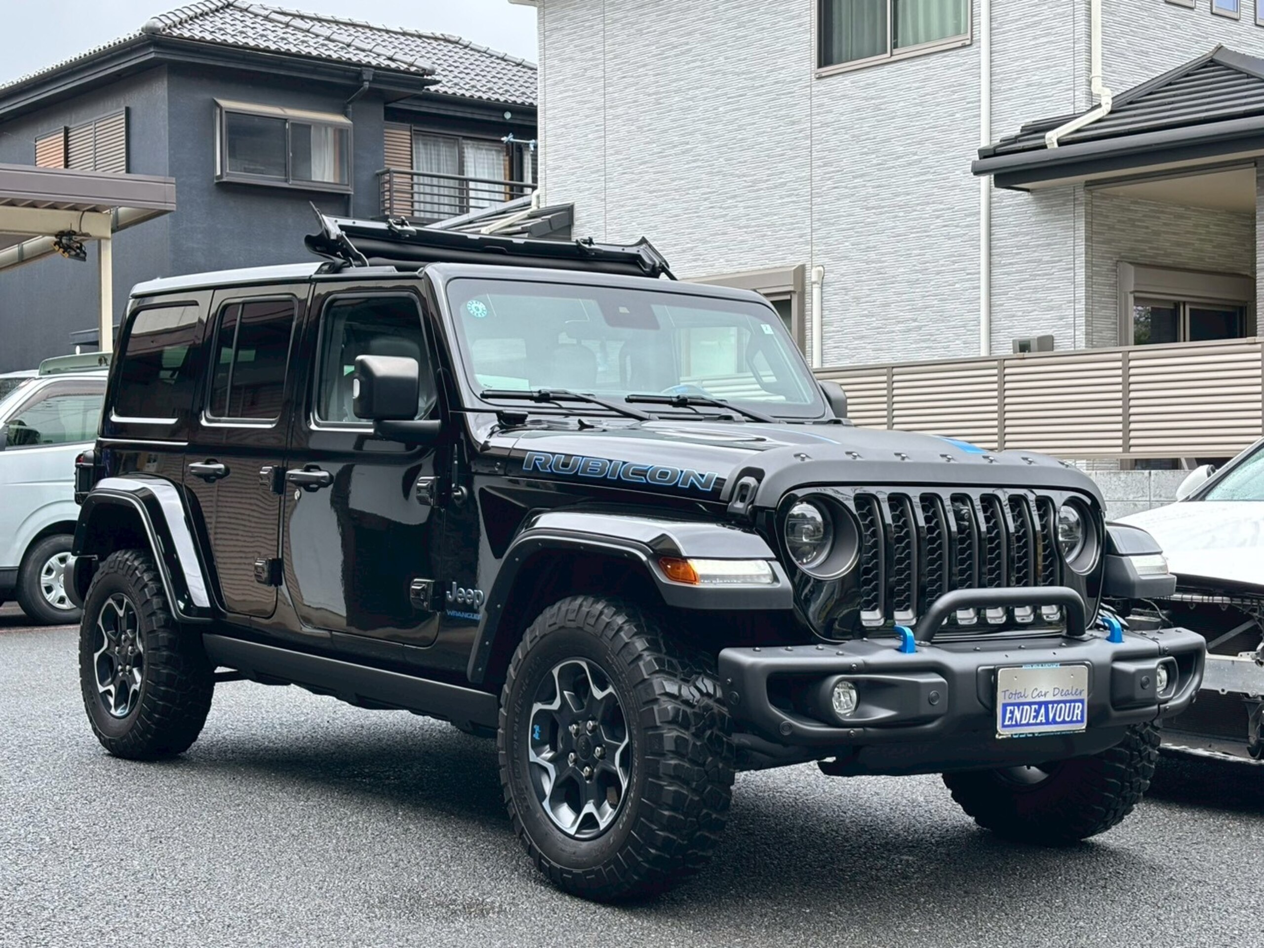 2024 Jeep Wrangler - ジープ ラングラー アンリミテッド ルビコン 4xe 4WD 新車保証 電動ステップ サンライダー HELIOSスチールバンパー ナビTV Bカメラ 禁煙車 記録簿 スマートキー