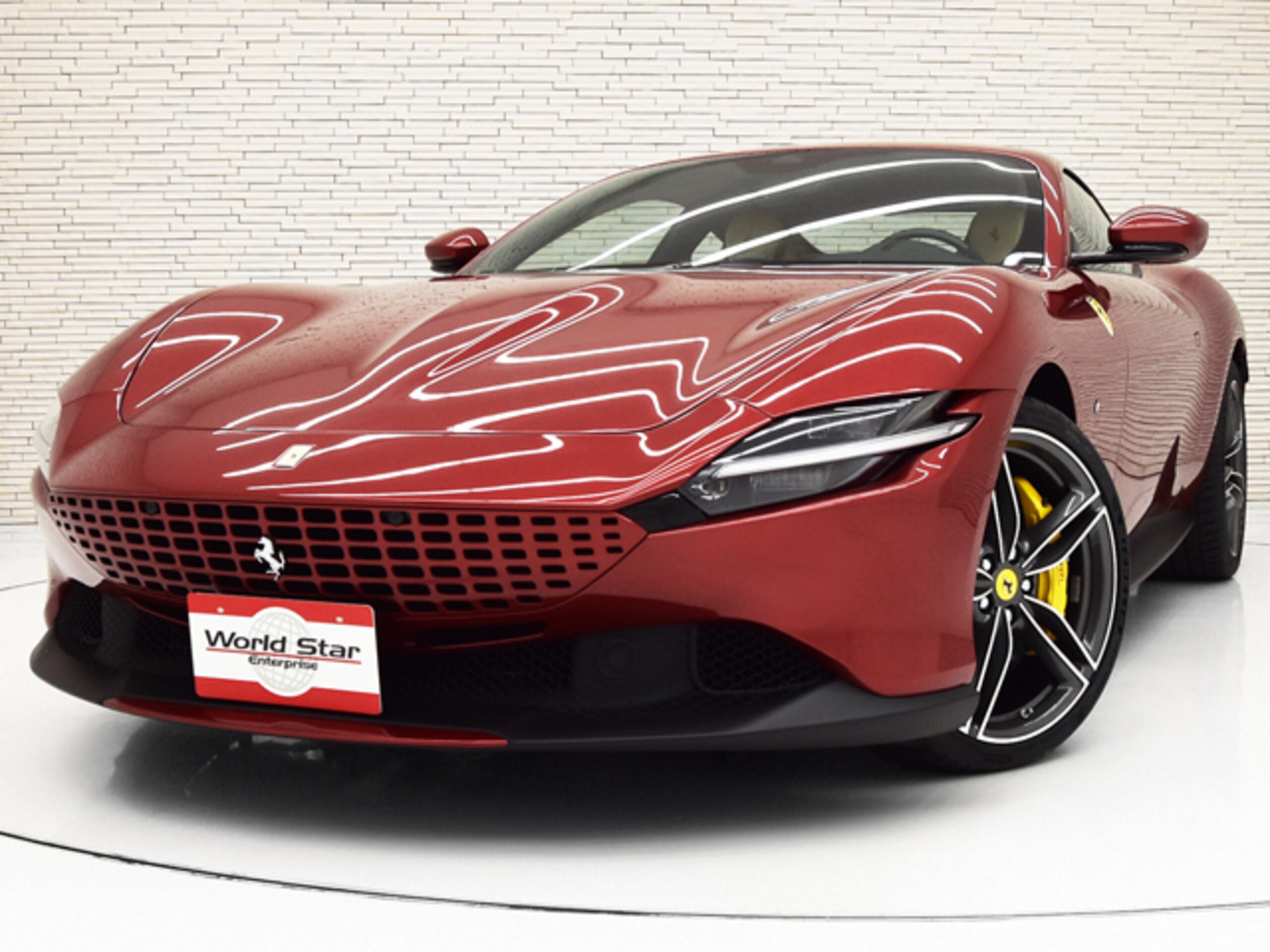 2023 Ferrari Roma - フェラーリ ローマ F1 DCT OP417/LEDカーボンステアリング/クリーム革