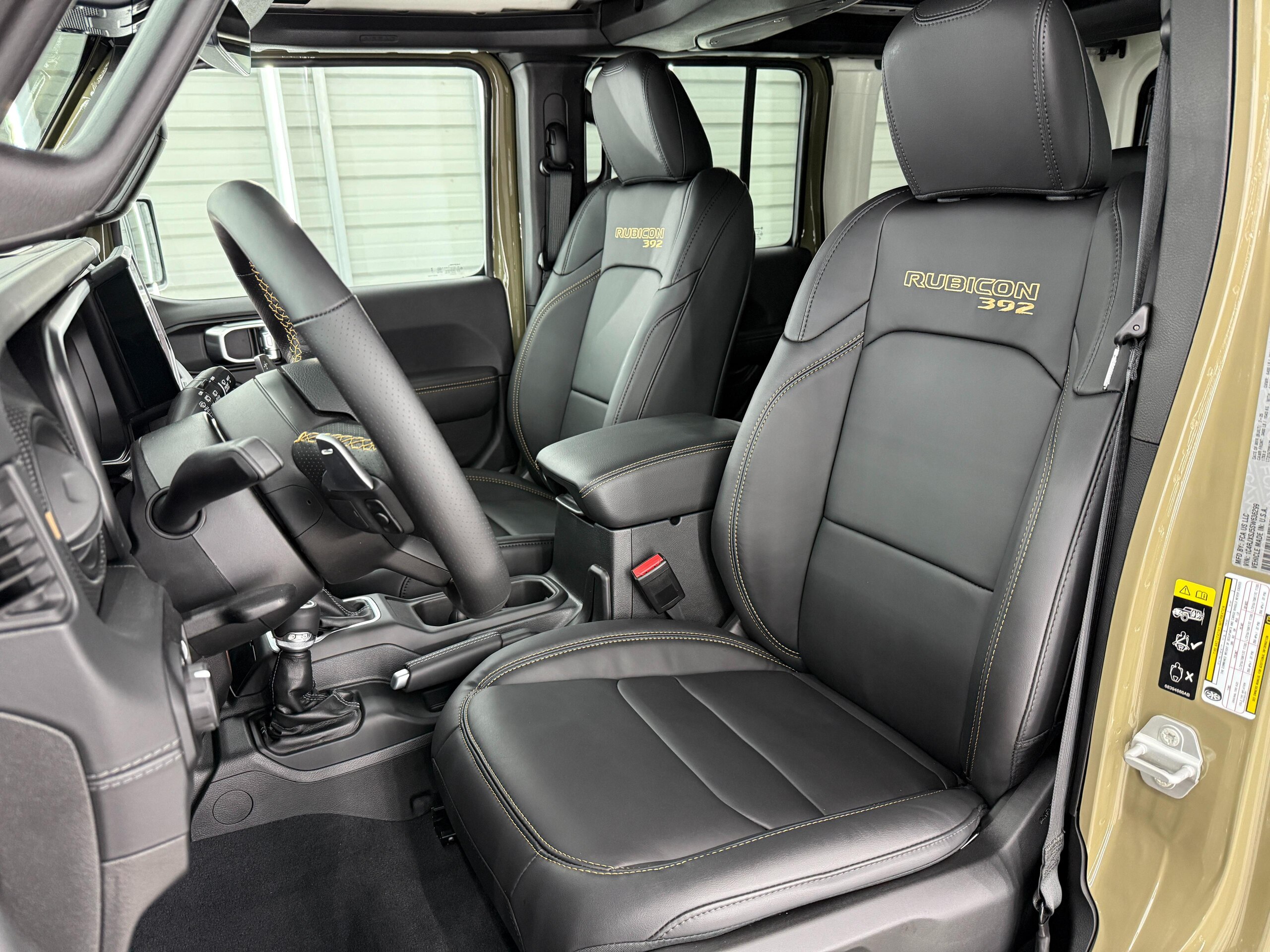 2025 Jeep Wrangler - ジープ ラングラー ルビコン392 V8 ファイナルエディション 新色41 世界限定3700台 純正可変マフラー 12.3インチモニター スカイトップ 12wayパワーシート 専用ブラックナッパレザー アップルカープレイ 専用アルミダンパー アダプティブクルーズコントロール