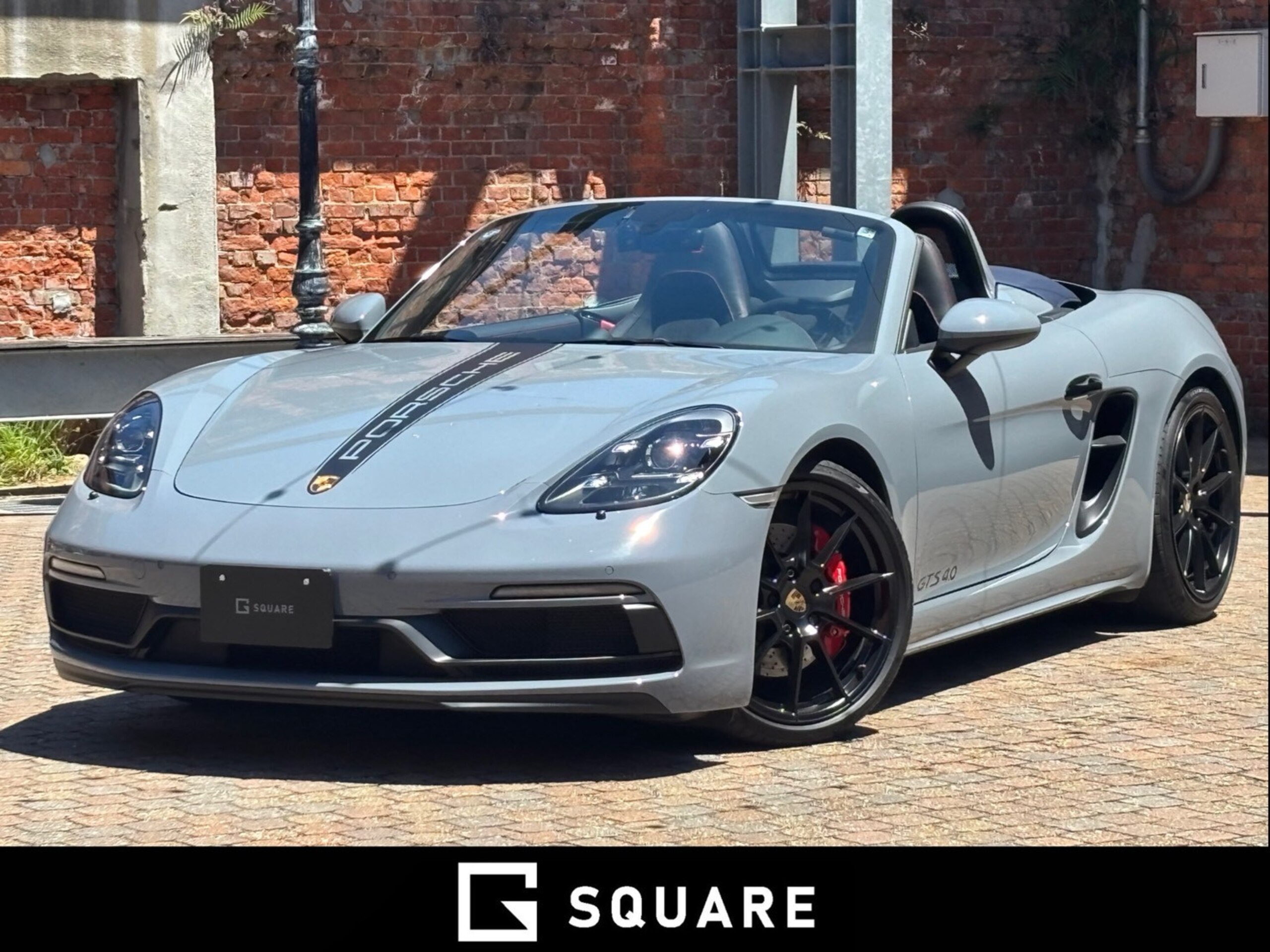 2024 Porsche 718 Boxster - ポルシェ 718ボクスター GTS 4.0 ワンオーナー/GTSインテリアPKG/カーボンインテリア/GTステアリング/シートヒーター/ステアリングヒーター/ブルーソフトトップ/カーマンレッドメーターパネル/レーンチェンジアシスト/クルーズコントロール/スポクロ