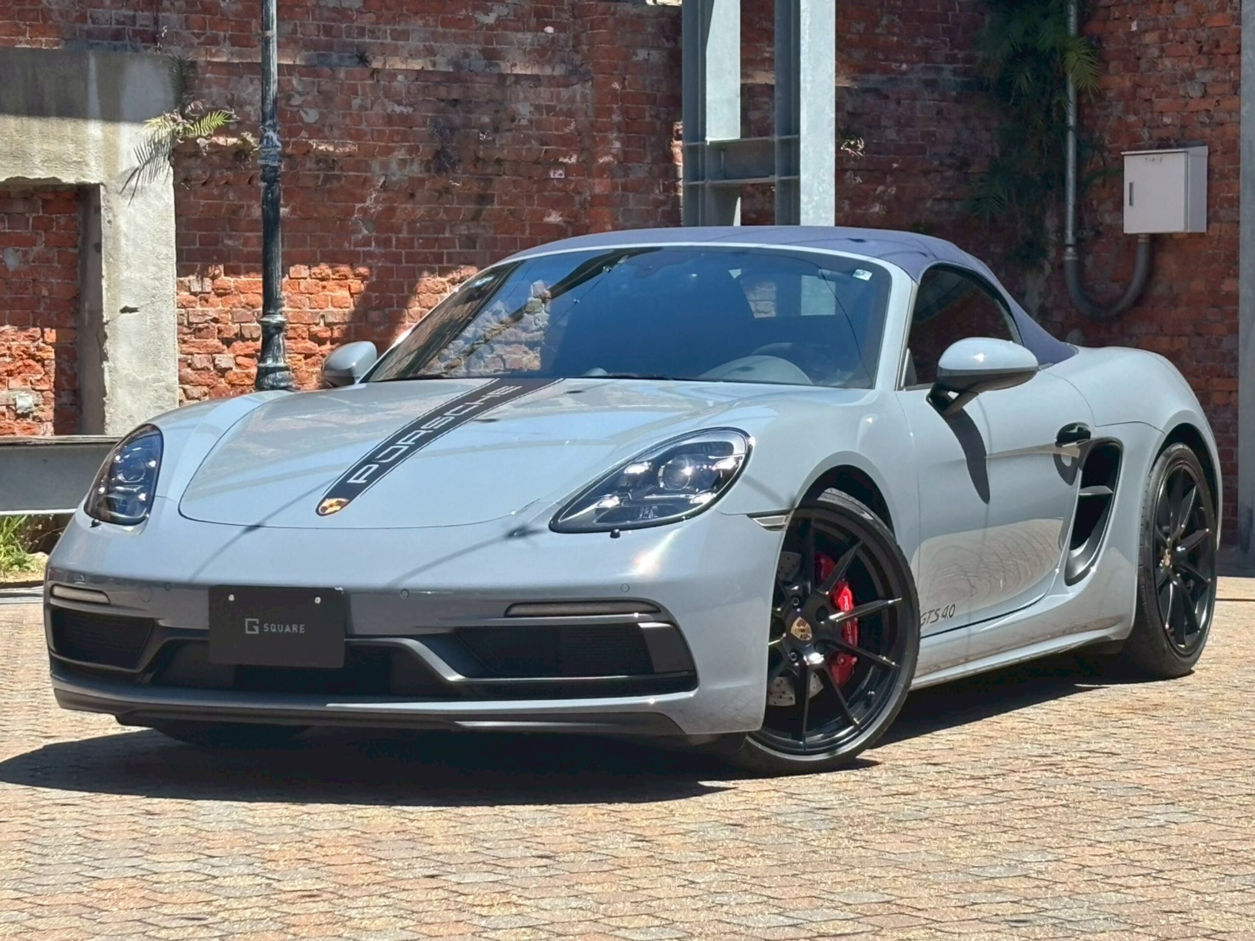 2024 Porsche 718 Boxster - ポルシェ 718ボクスター GTS 4.0 ワンオーナー/GTSインテリアPKG/カーボンインテリア/GTステアリング/シートヒーター/ステアリングヒーター/ブルーソフトトップ/カーマンレッドメーターパネル/レーンチェンジアシスト/クルーズコントロール/スポクロ