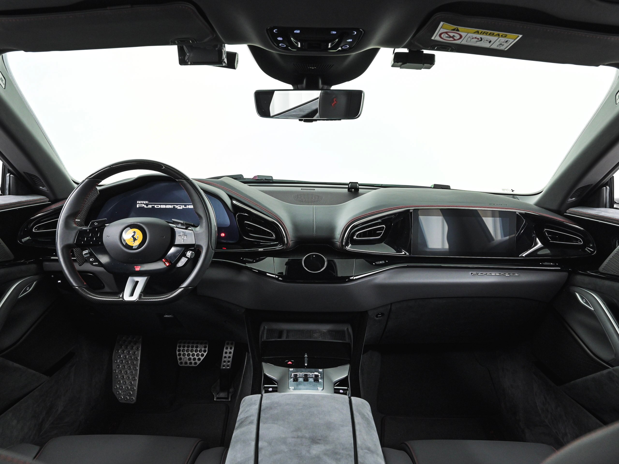 2024 Ferrari Purosangue - フェラーリ プロサングエ F1 DCT 4WD LED付ステアリング 23インチダイヤモンド研磨仕上鍛造ホイール サラウンドビューカメラ カーペット刺繍