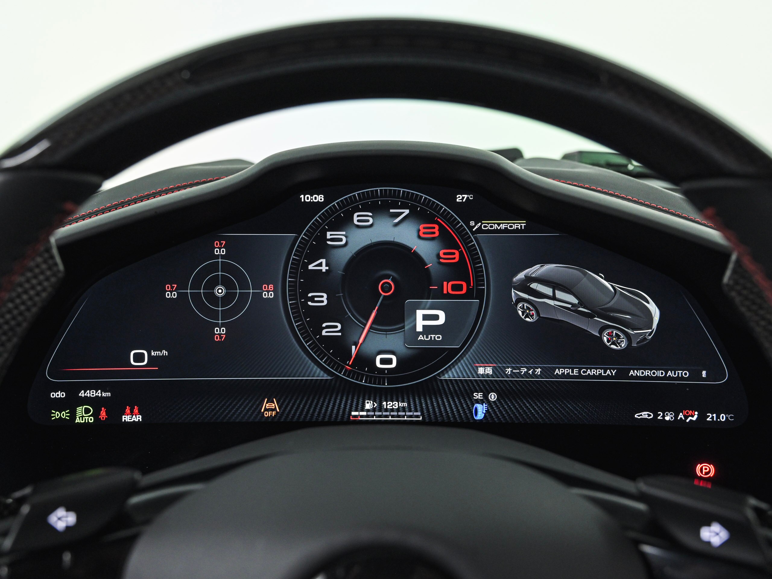 2024 Ferrari Purosangue - フェラーリ プロサングエ F1 DCT 4WD LED付ステアリング 23インチダイヤモンド研磨仕上鍛造ホイール サラウンドビューカメラ カーペット刺繍