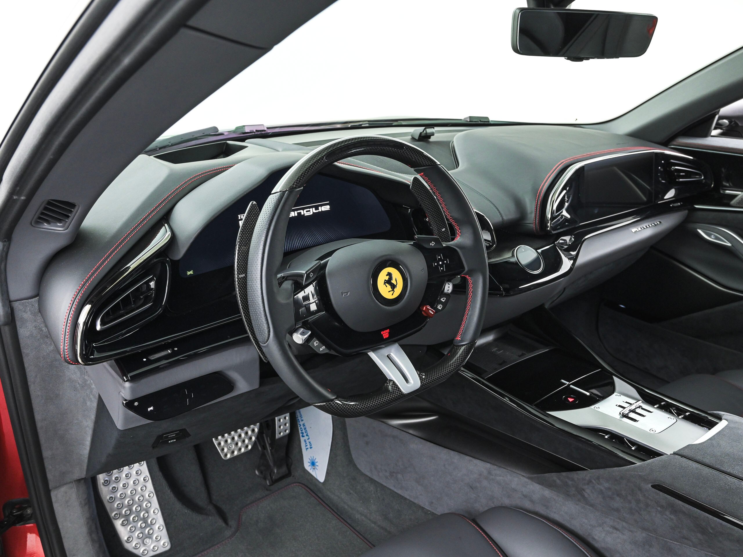 2024 Ferrari Purosangue - フェラーリ プロサングエ F1 DCT 4WD LED付ステアリング 23インチダイヤモンド研磨仕上鍛造ホイール サラウンドビューカメラ カーペット刺繍