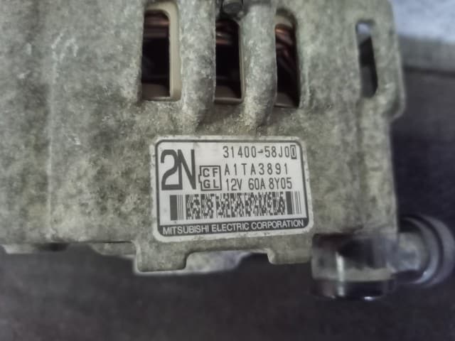 [Used]Alternator SUZUKI Palette 2008 CBA-MK21S 3140058J00
