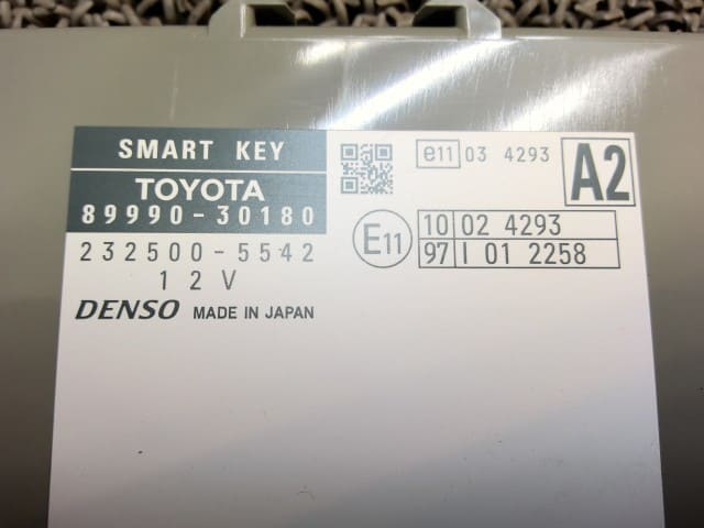 [Used]Keyless Entry Remote Control Key TOYOTA Crown 2012 DBA-GRS200 8999030180